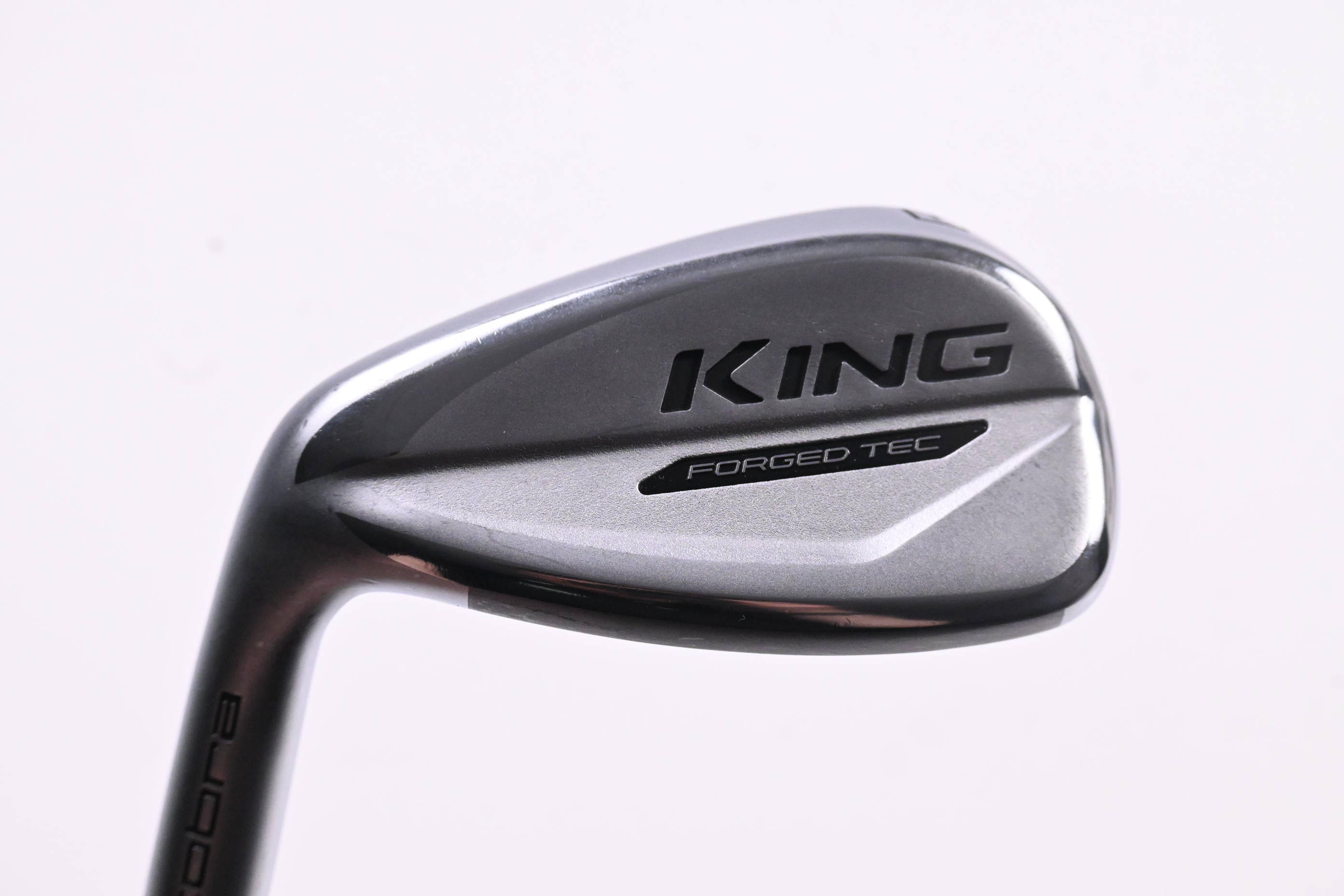 Left Hand Cobra King Forged Tec Gap Wedge / 49 Degree / Regular Flex KBS $-Taper