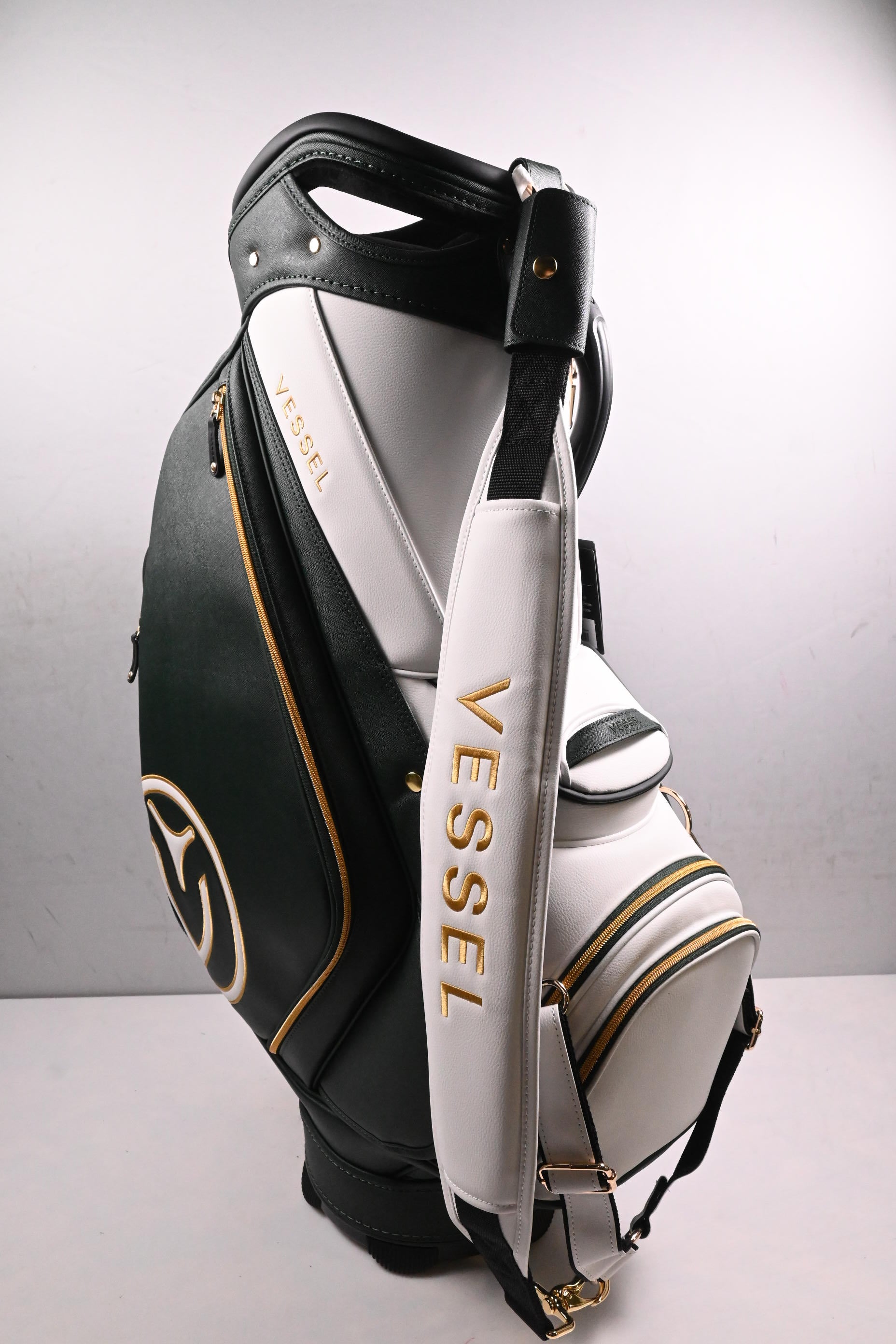 Vessel Prime 2.0 Season Opener 2025 Cart Bag / 6-Way Divider / Green, White