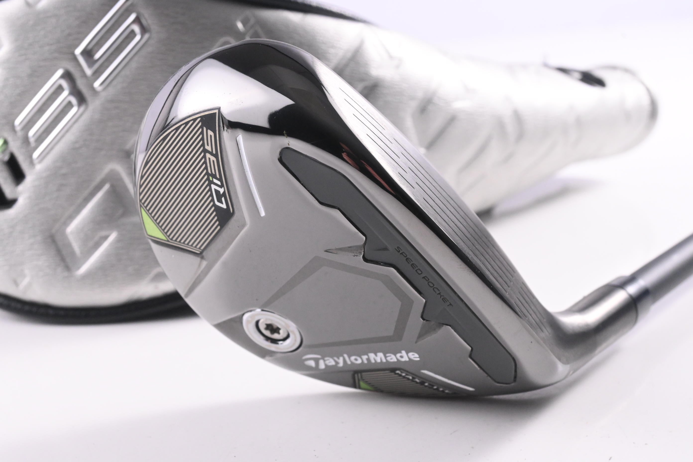 Taylormade Qi35 Max Lite #5 Hybrid / 27 Degree / Senior Flex Vanquish Blue 5