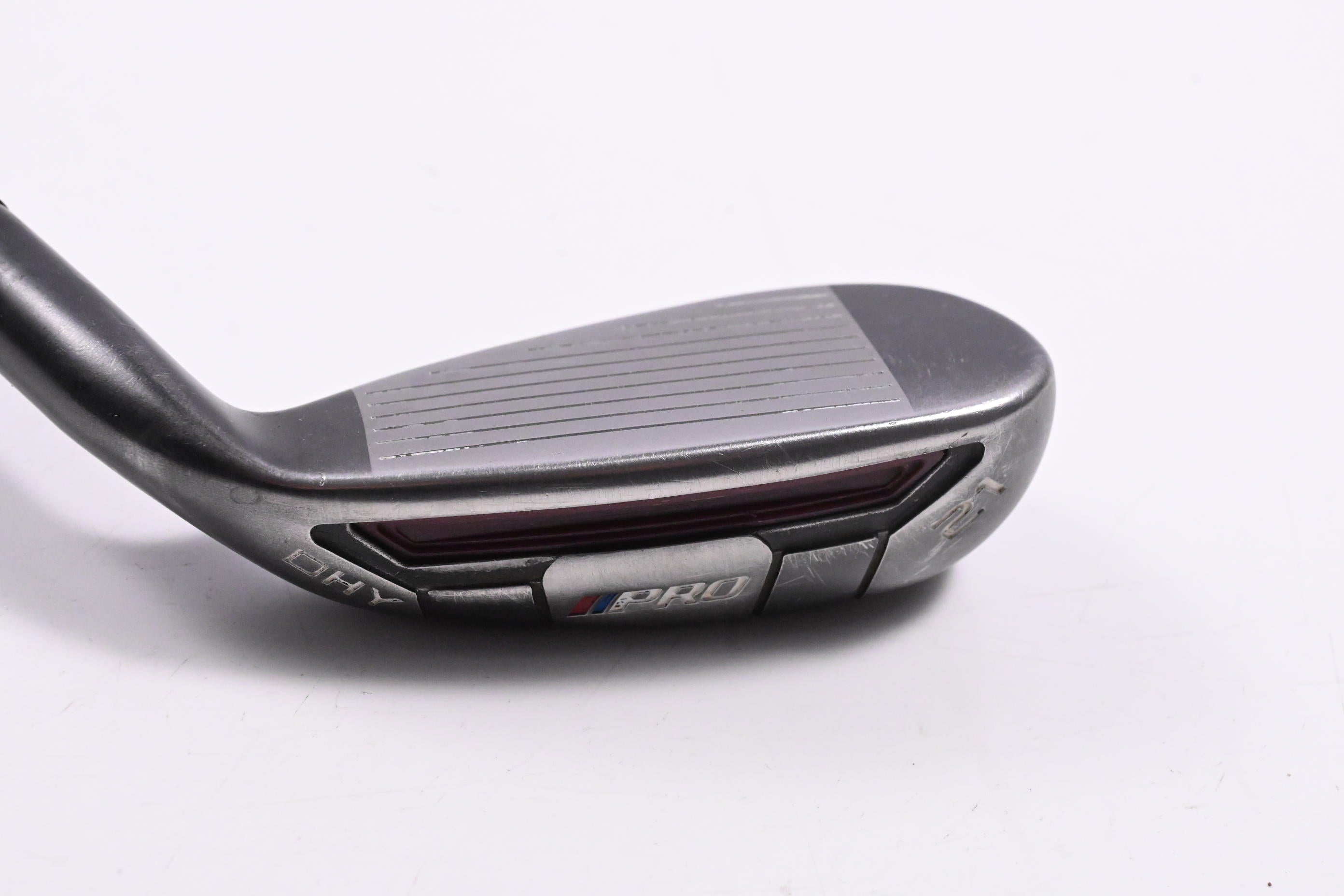 Left Hand Adams Pro DHY #4 Iron / 21 Degree / Stiff Flex Aldila RIP 85 Shaft