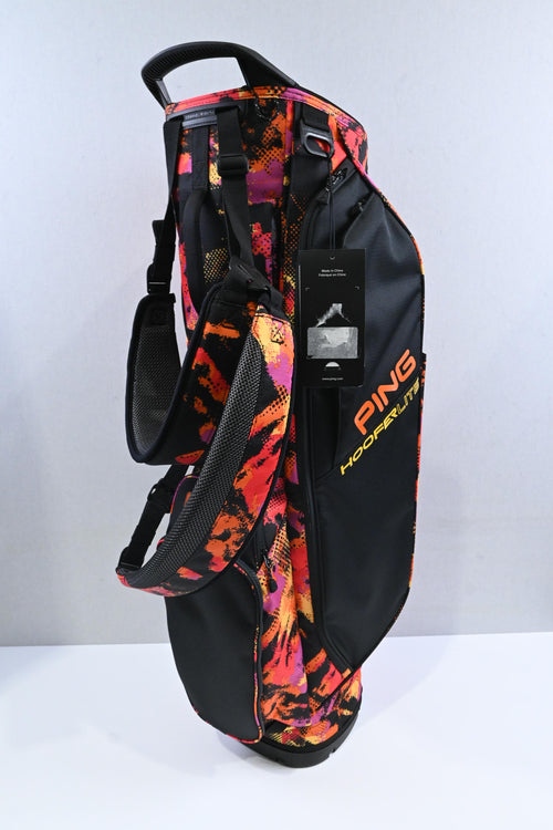 Ping Hoofer Lite Stand Bag / 4-Way / Orange, Pink, Black