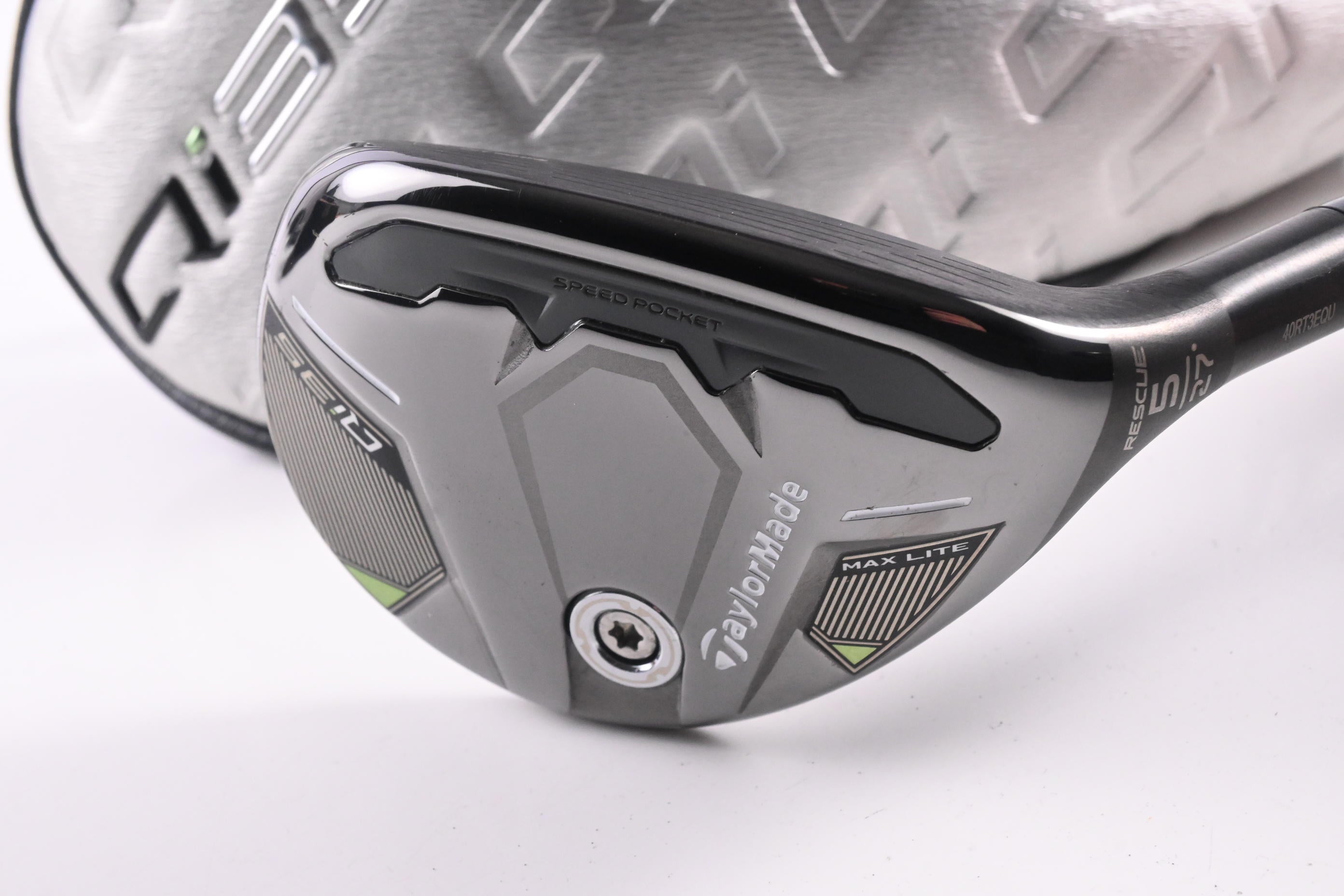 Taylormade Qi35 Max Lite #5 Hybrid / 27 Degree / Senior Flex Vanquish Blue 5