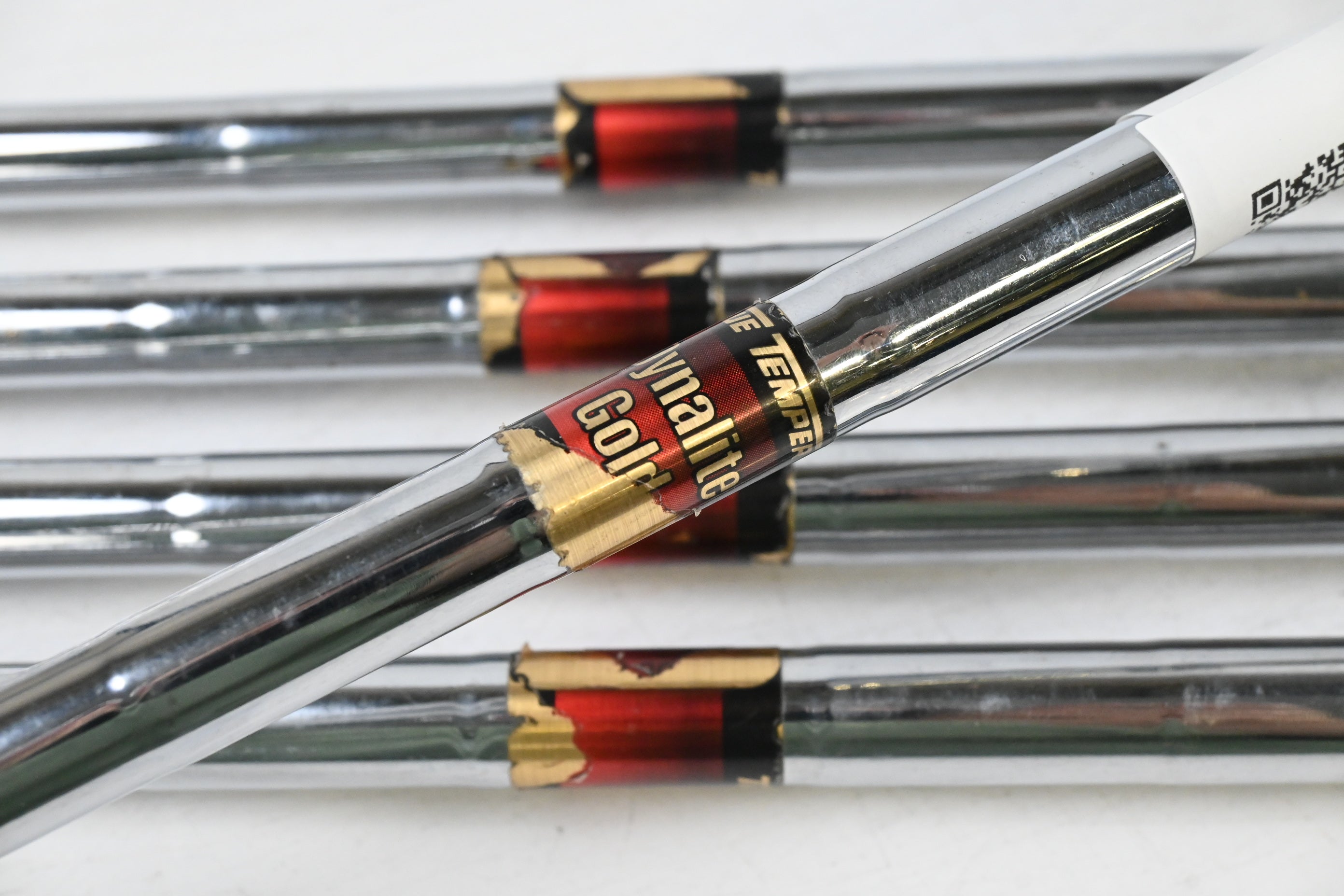Maxfli Revolution Red Dot Irons / 6-PW / Stiff Flex Dynalite Gold Steel Shafts