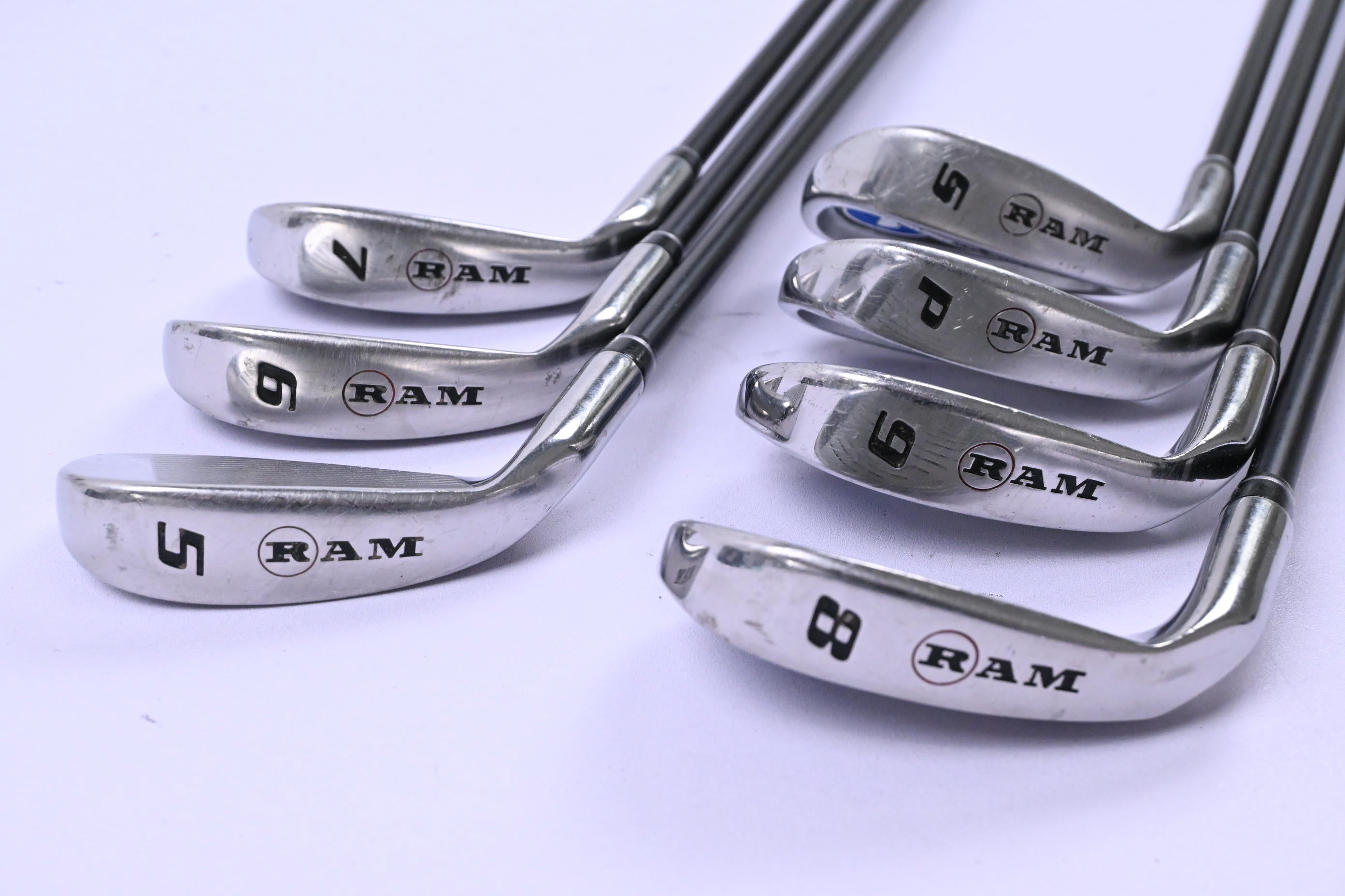 Ladies Ram Wizard Irons / 5-PW+SW / Ladies Flex Wizard Shafts