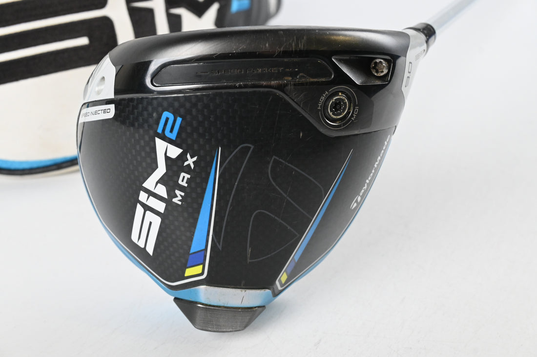 Taylormade SIM2 Max Driver / 9 Degree / Regular Flex Fujikura Air Speeder 45