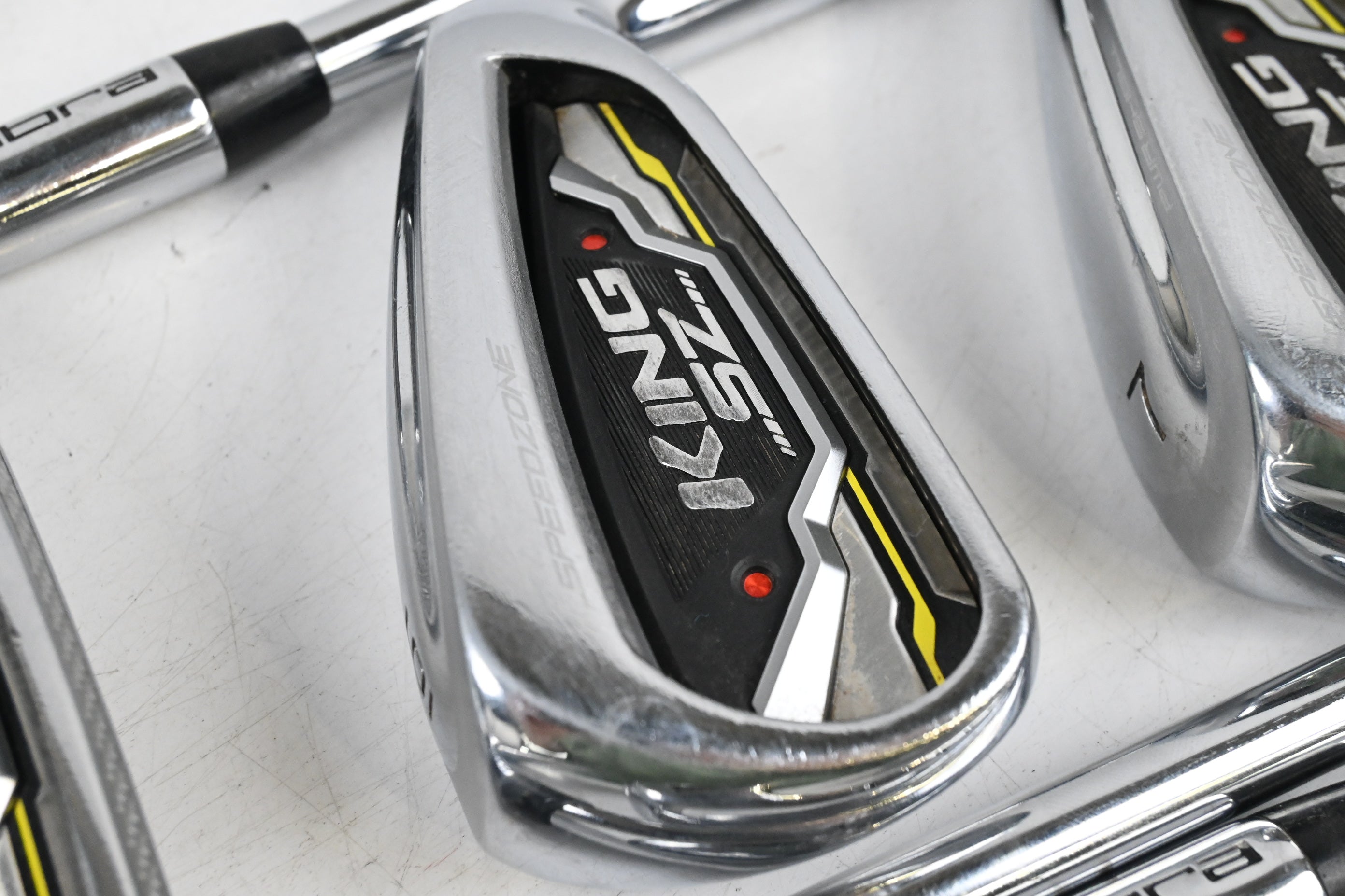 Cobra King Speedzone Irons / 5-PW / Regular Flex KBS Tour 90 Steel Shaft