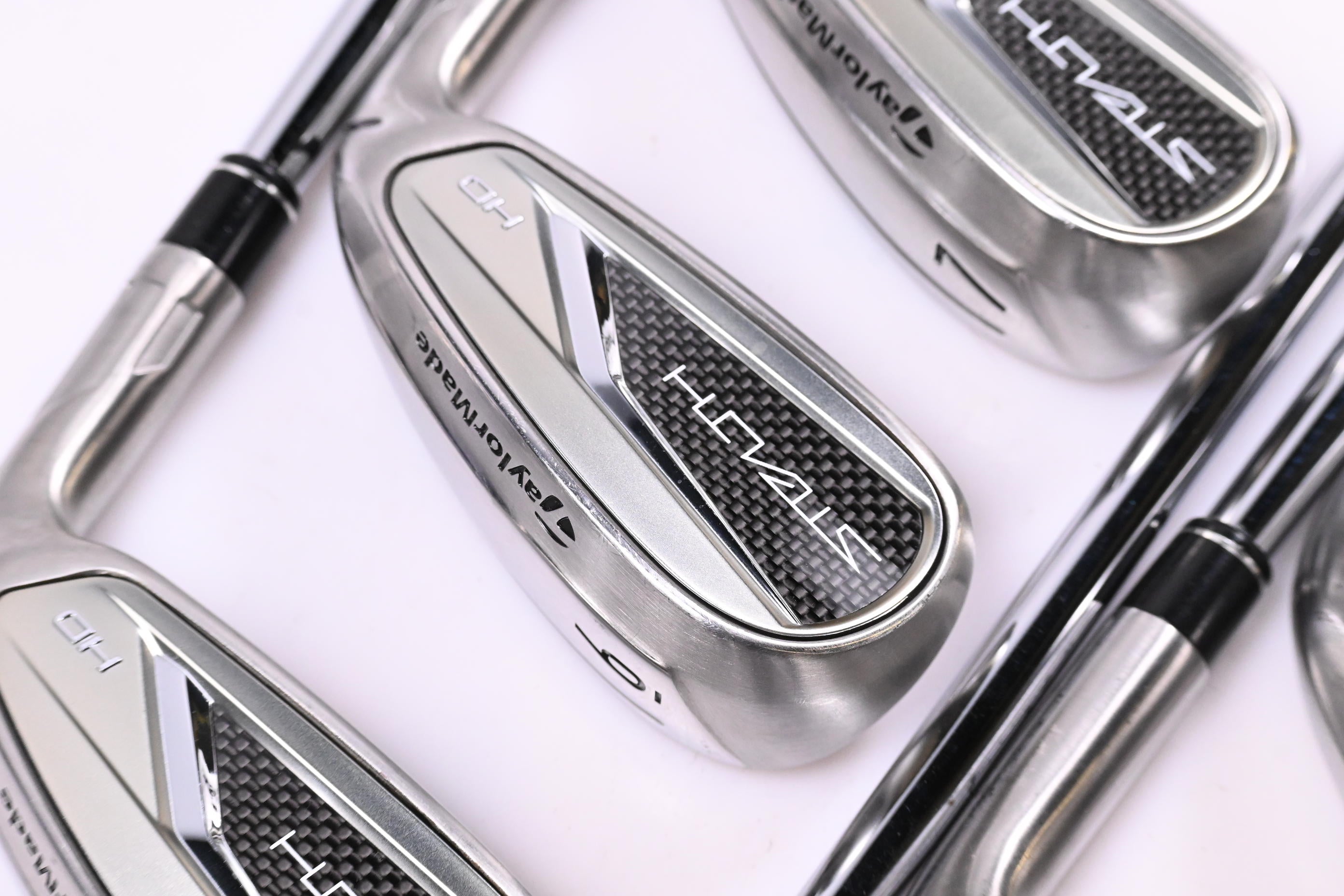 Taylormade Stealth HD Irons / 5-PW+SW / Regular Flex KBS MAX MT 85 Shafts