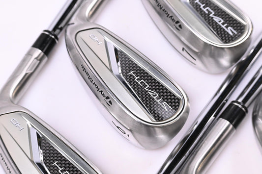 Taylormade Stealth HD Irons / 5-PW+SW / Regular Flex KBS MAX MT 85 Shafts