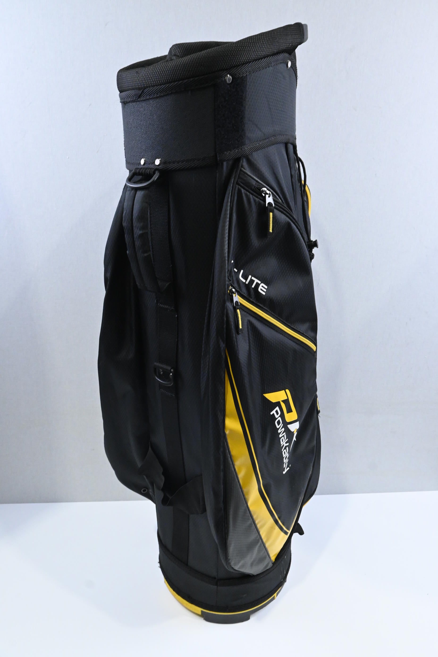 Powakaddy X-Lite Cart Bag / 14-Way / Black, Yellow