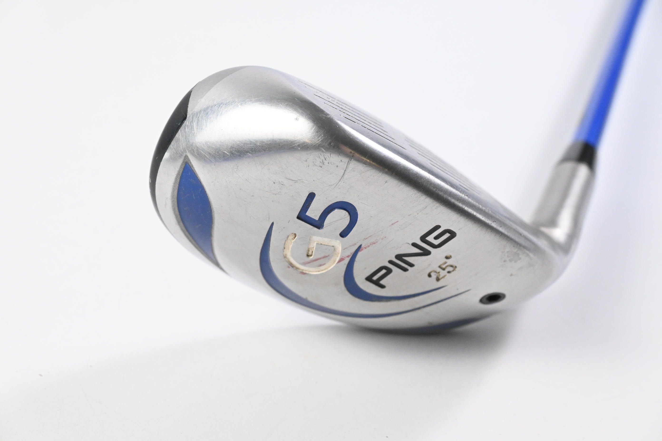 Ping G5 #5 Hybrid / 25 Degree / Regular Flex Grafalloy Prolaunch Blue Shaft