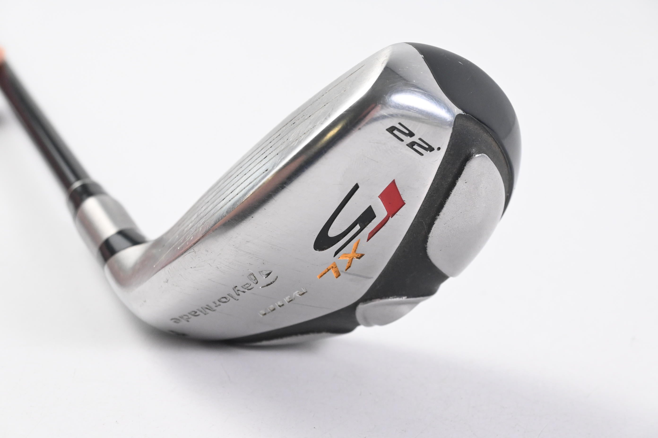 Left Hand Taylormade R5 XL #4 Hybrid / 22 Degree / Regular Flex Hyperlite XL