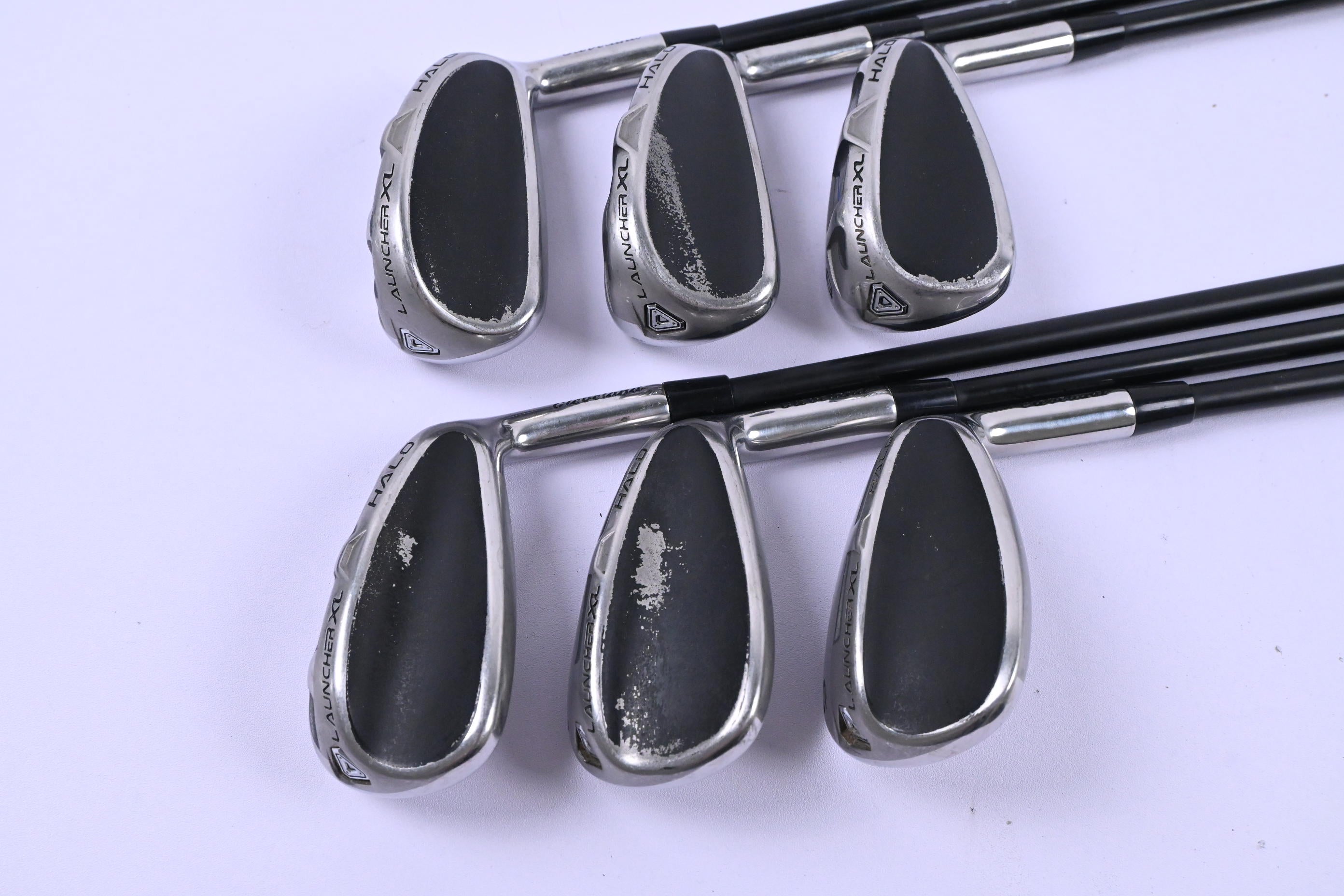 Cleveland Launcher XL Halo Irons / 6-PW+SW / Senior Flex Cypher 50 Shafts