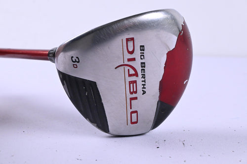Left Hand Callaway Big Bertha Diablo #3 Wood / 15 Degree / Regular Flex 60