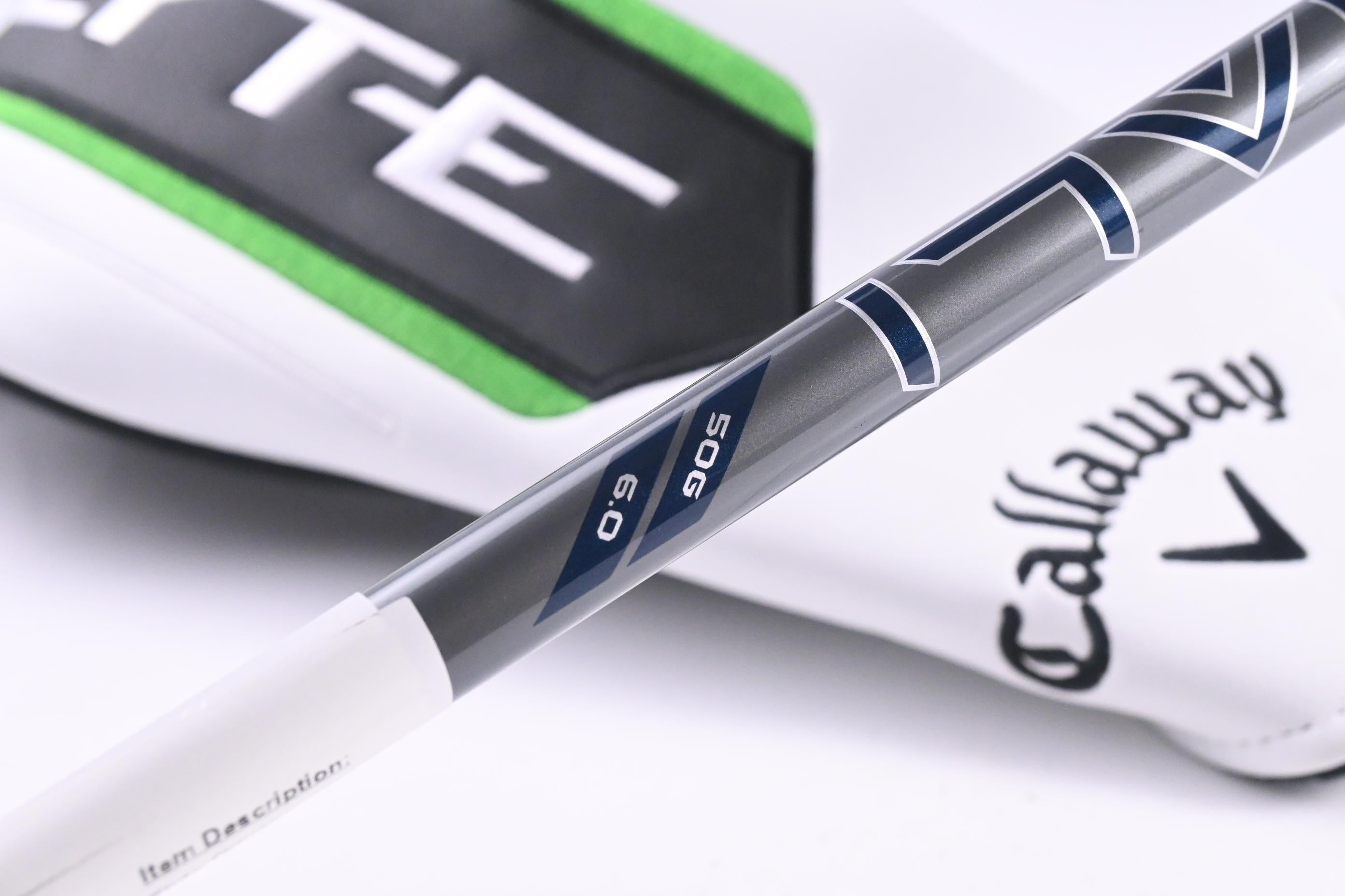 Callaway Elyte Driver / 10.5 Degree / Stiff Flex Denali Charcoal 50 Shaft