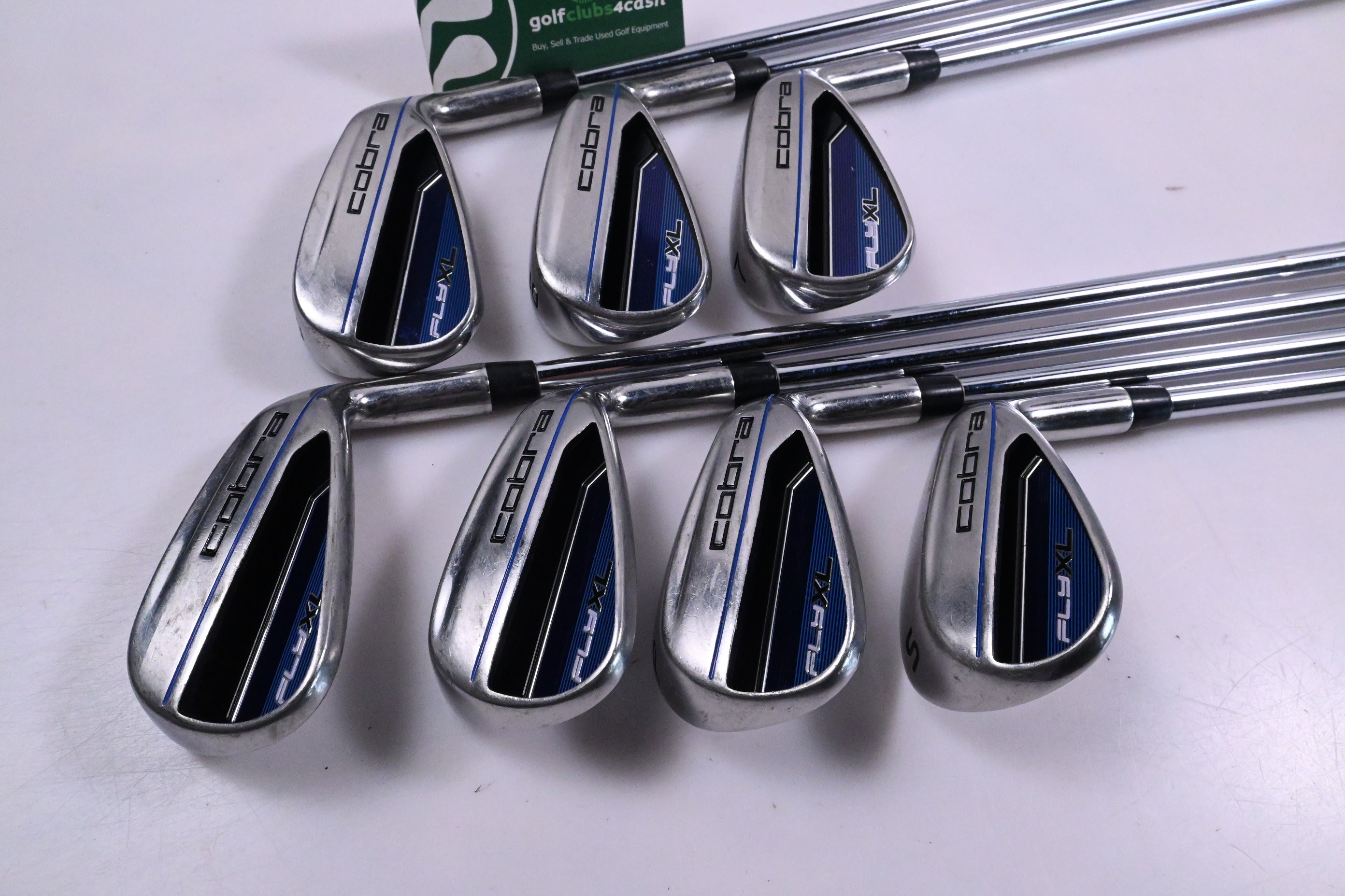 Cobra Fly XL Irons / 5-PW+SW / Regular Flex Cobra Shafts