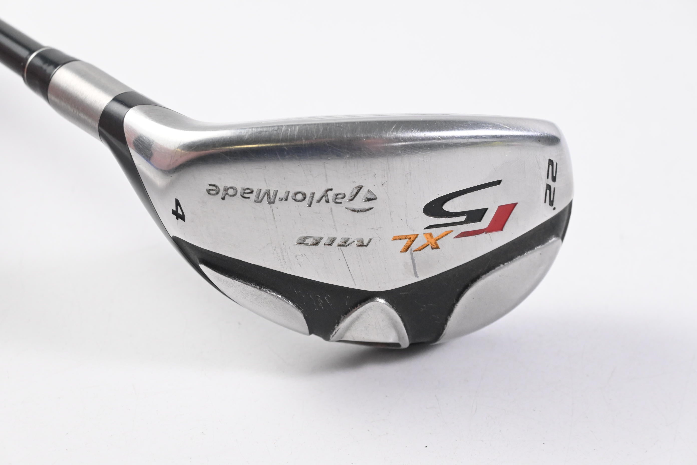 Left Hand Taylormade R5 XL #4 Hybrid / 22 Degree / Regular Flex Hyperlite XL