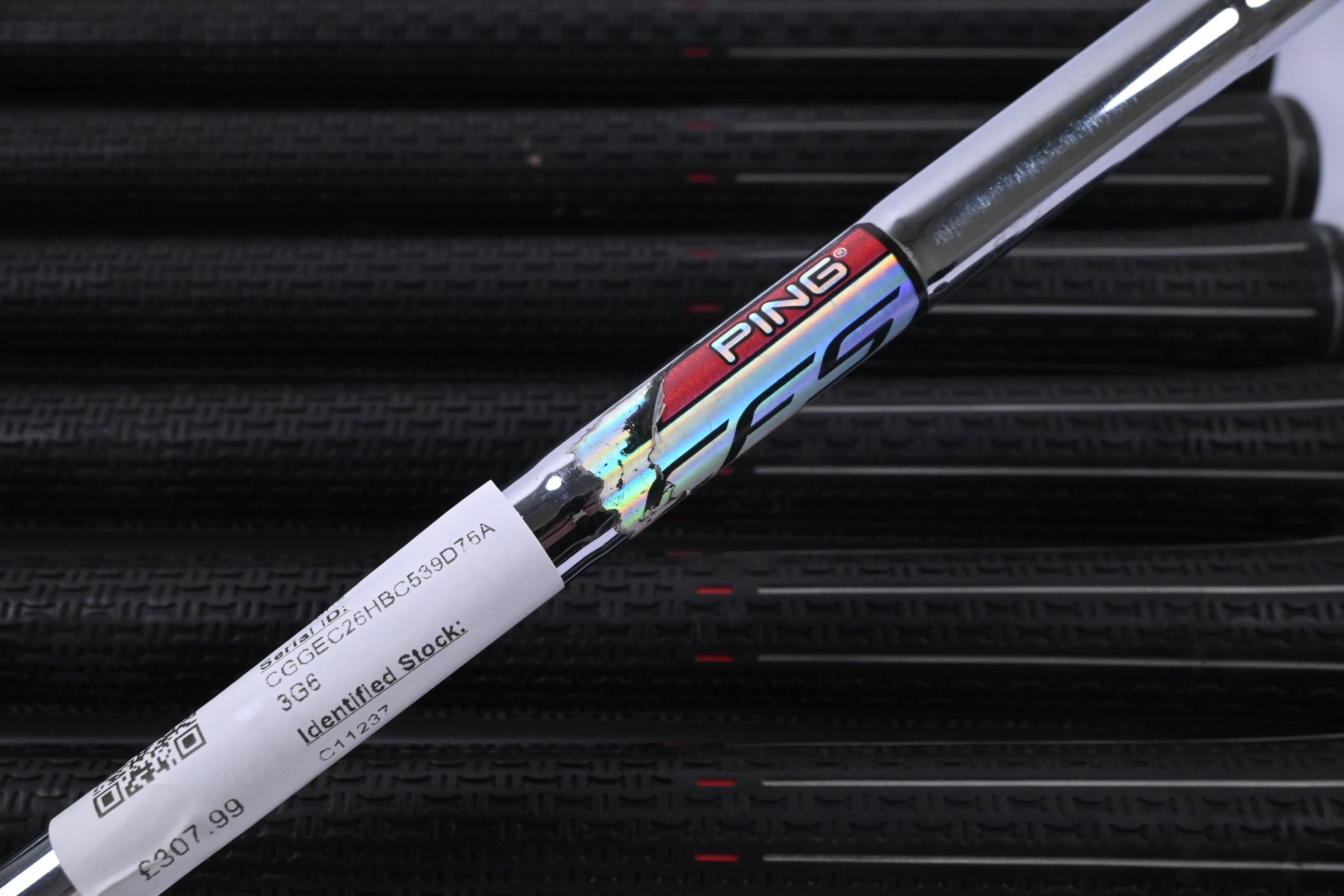 Ping G20 Irons / 4-PW+SW / Green Dot / Regular Flex Ping CFS Shafts
