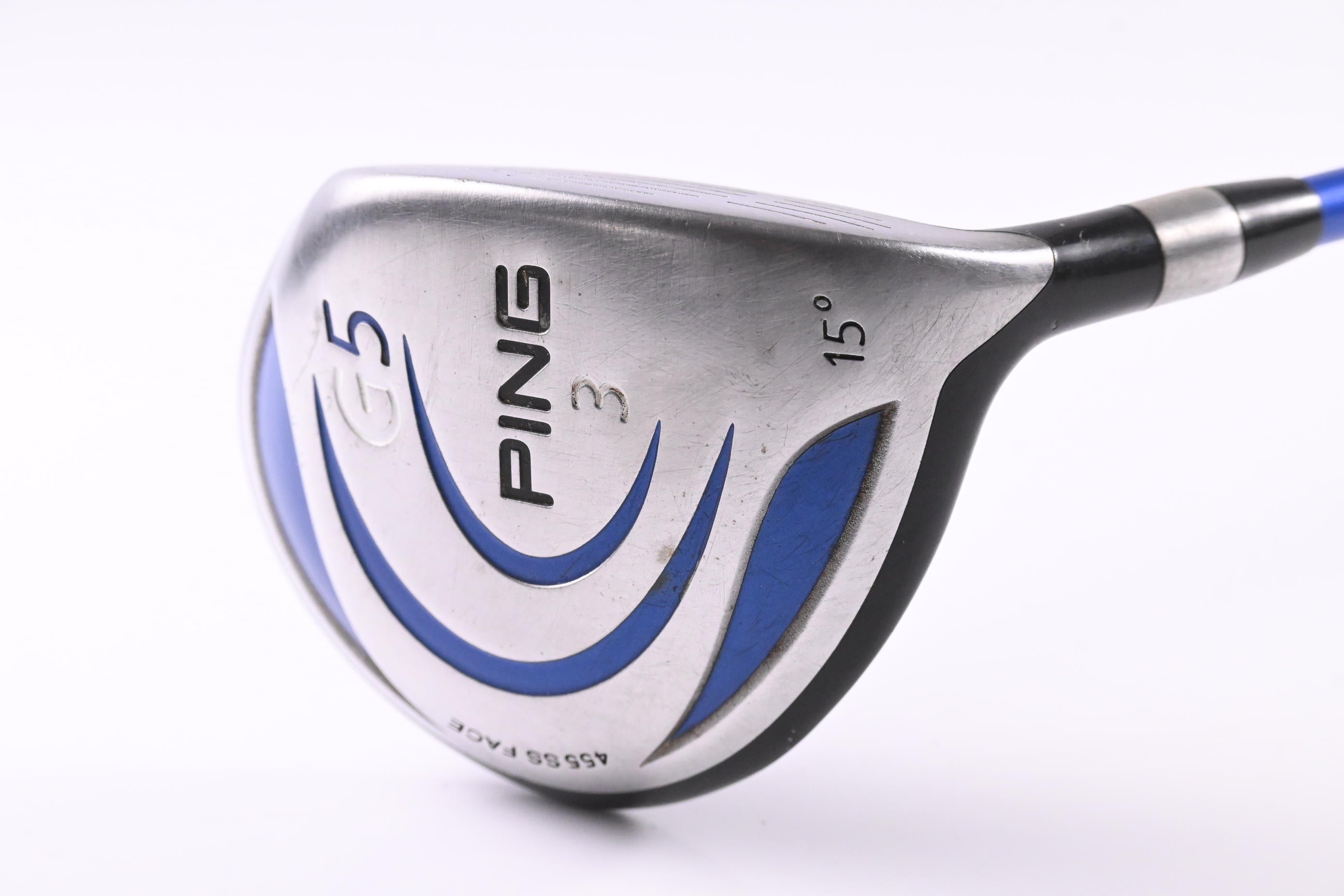Ping G5 #3 Wood / 15 Degree / Regular Flex Grafalloy ProLaunch Blue 75 Shaft