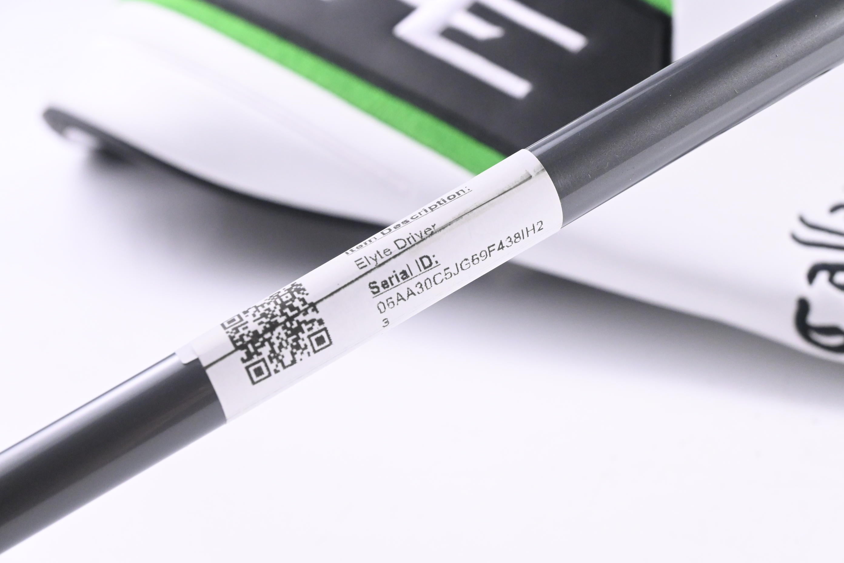 Callaway Elyte Driver / 10.5 Degree / Stiff Flex Denali Charcoal 50 Shaft