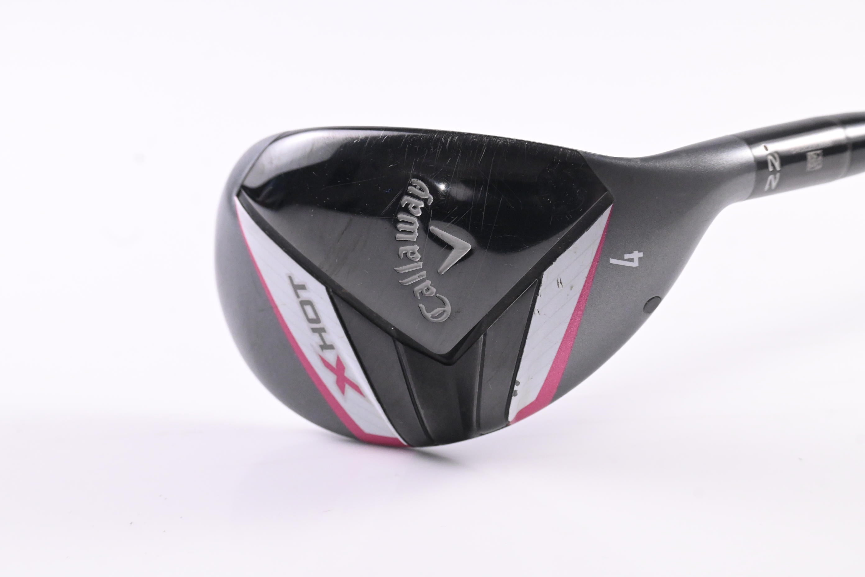 Ladies Callaway X Hot #4 Hybrid / 22 Degree / Ladies Flex Callaway 50 Shaft
