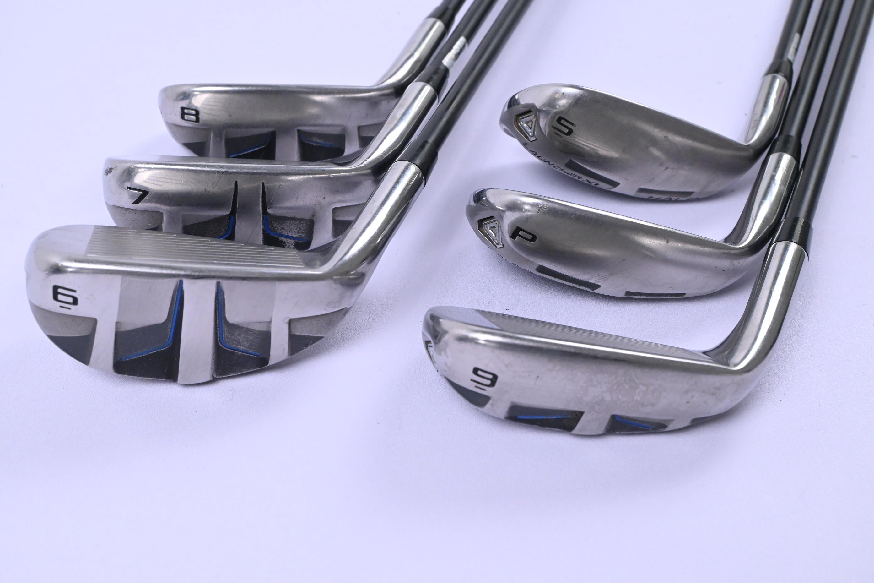 Cleveland Launcher XL Halo Irons / 6-PW+SW / Senior Flex Cypher 50 Shafts