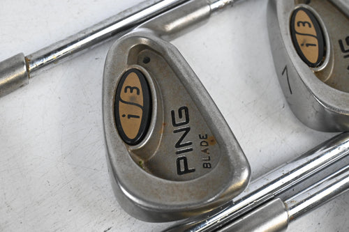 Ping i3 Irons / 5-PW / Black Dot / Stiff Flex Ping Cushin Steel Shaft