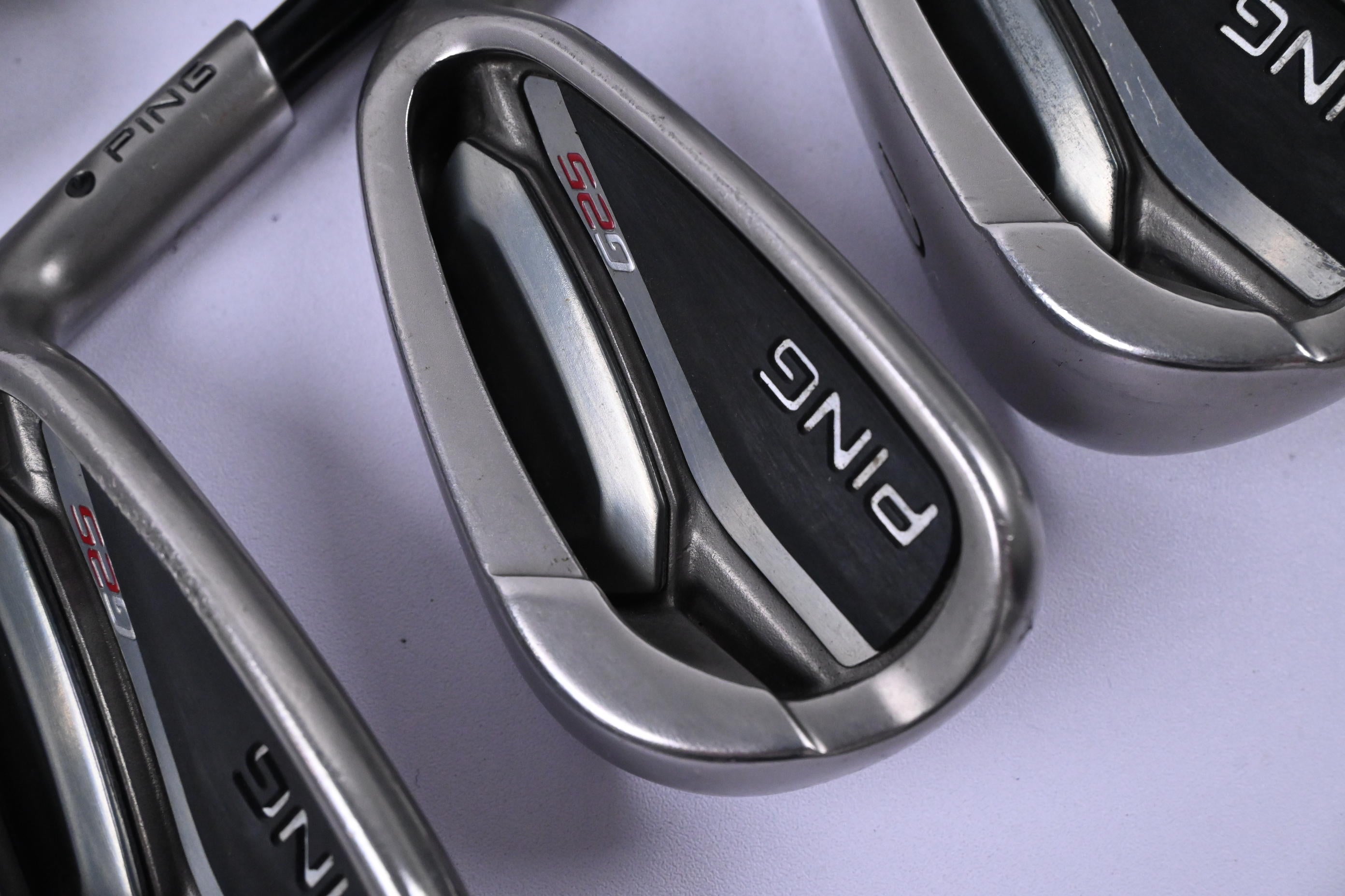 Ping G25 Irons / 5-PW+GW+SW / Black Dot / Senior Flex Ping TFC 189 Shafts