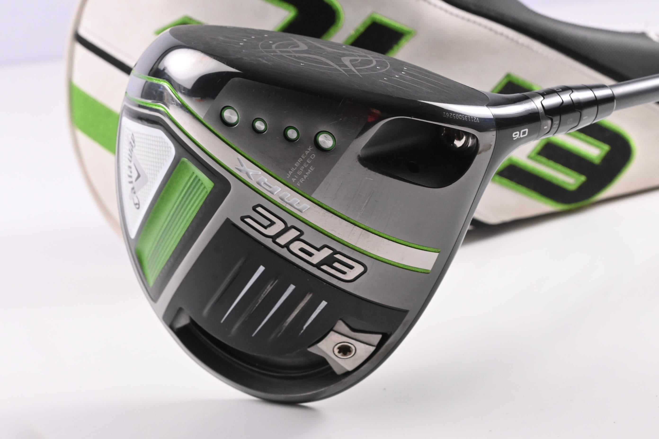 Callaway Epic Max Driver / 9 Degree / Stiff Flex HZRDUS Smoke iM10 60 Shaft
