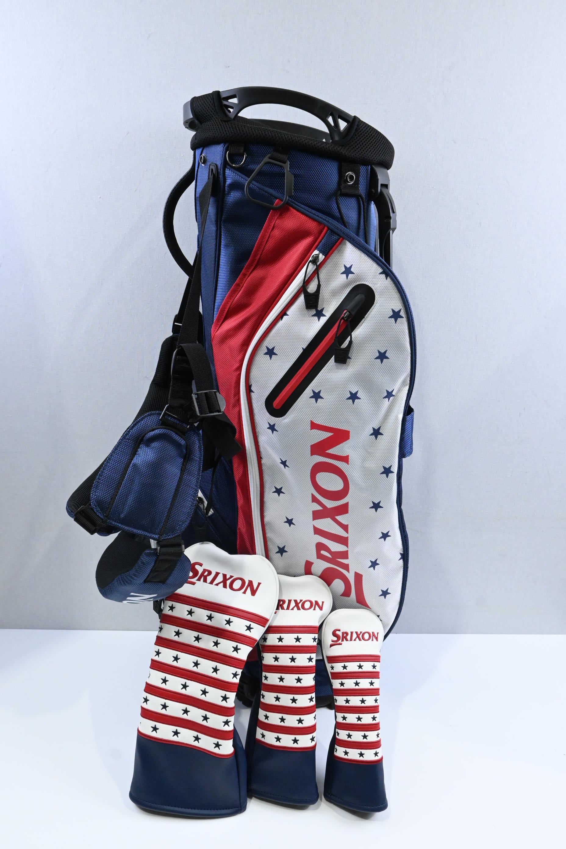 Srixon US Open Stand Bag / 4-Way / Blue, Red, White