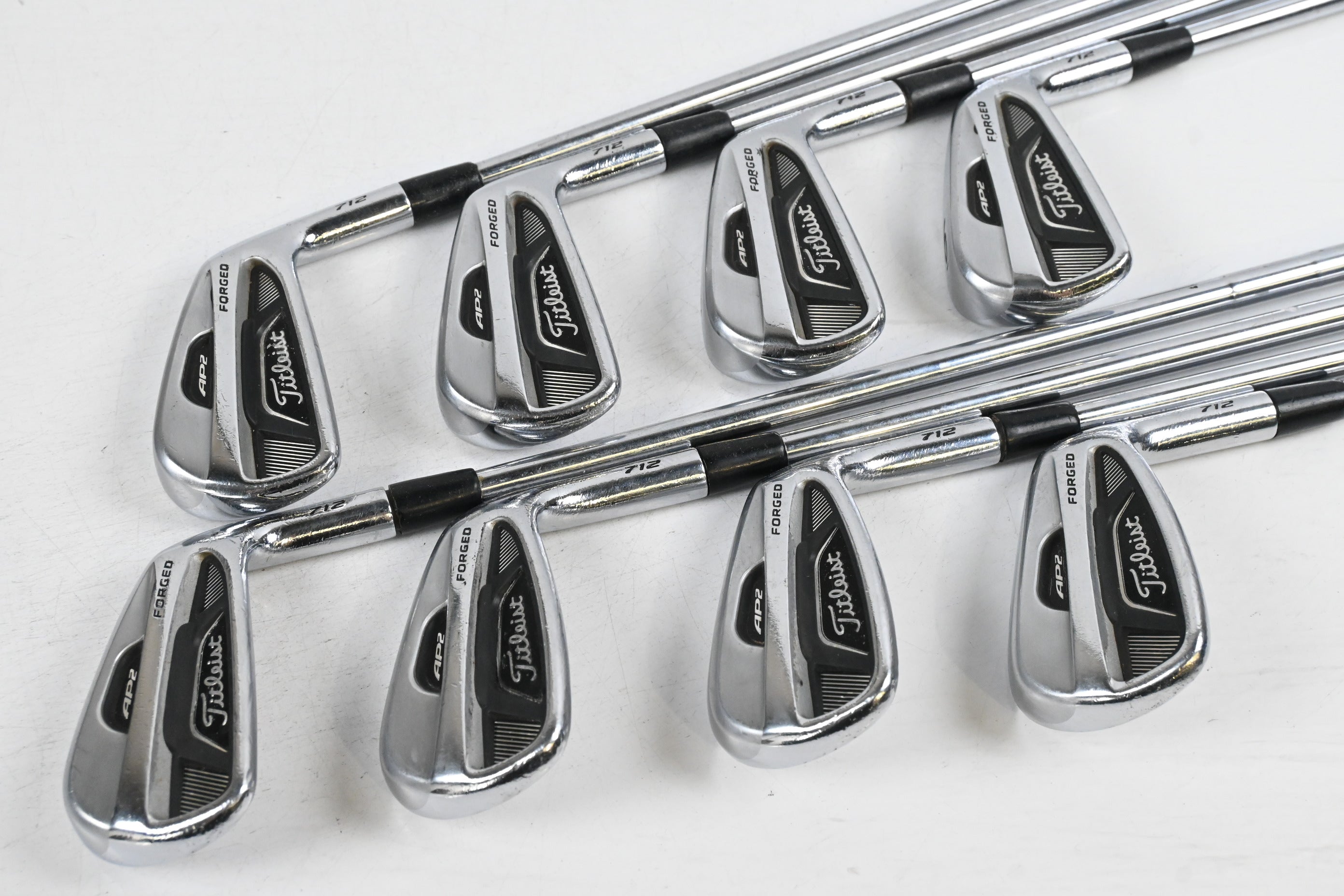 Titleist 712 AP2 Irons / 3-PW / Stiff Flex Dynalite Gold XP S300 Shafts