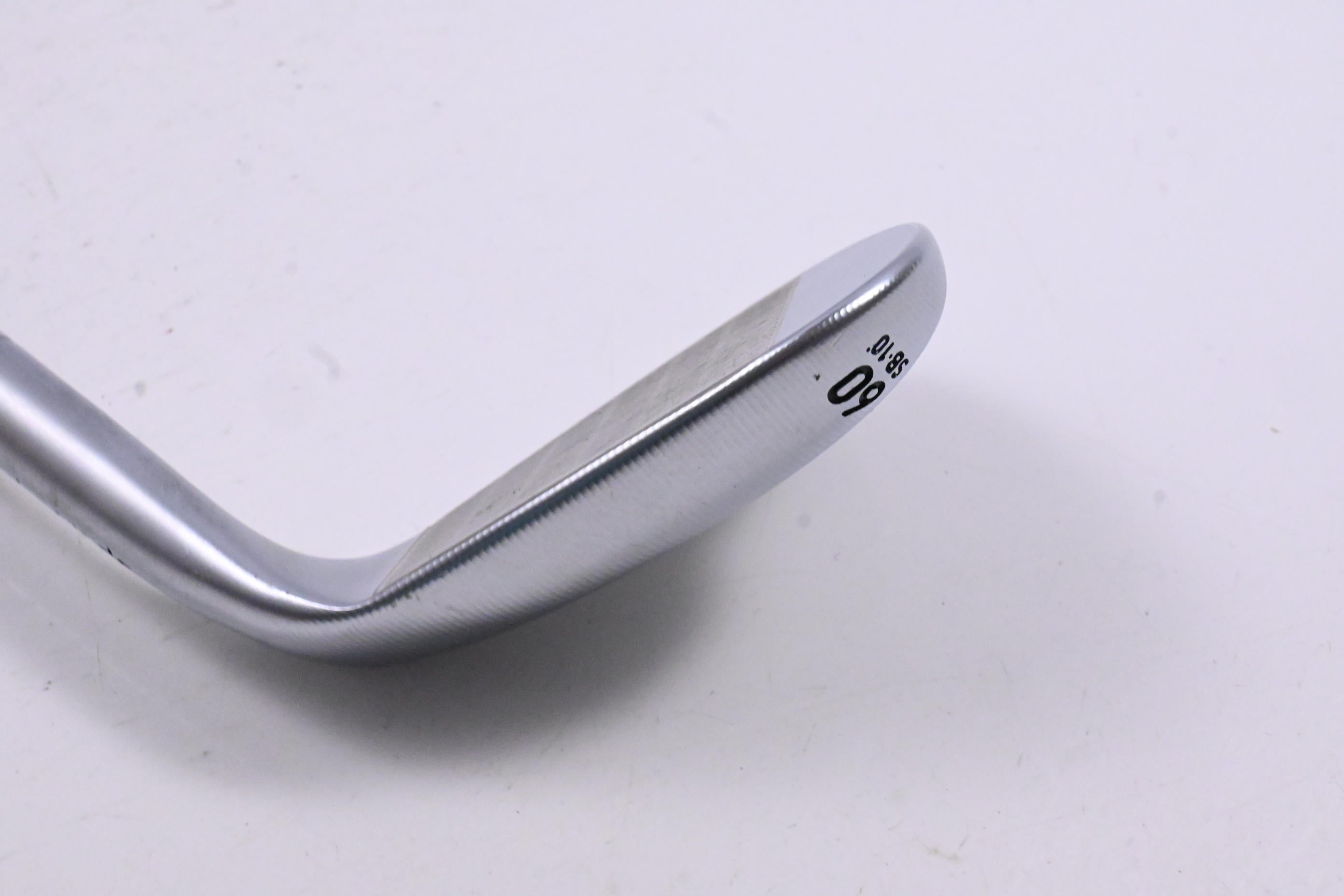 Left Hand Taylormade Milled Grind 3 Chrome Lob Wedge / 60 Degree / Stiff Flex