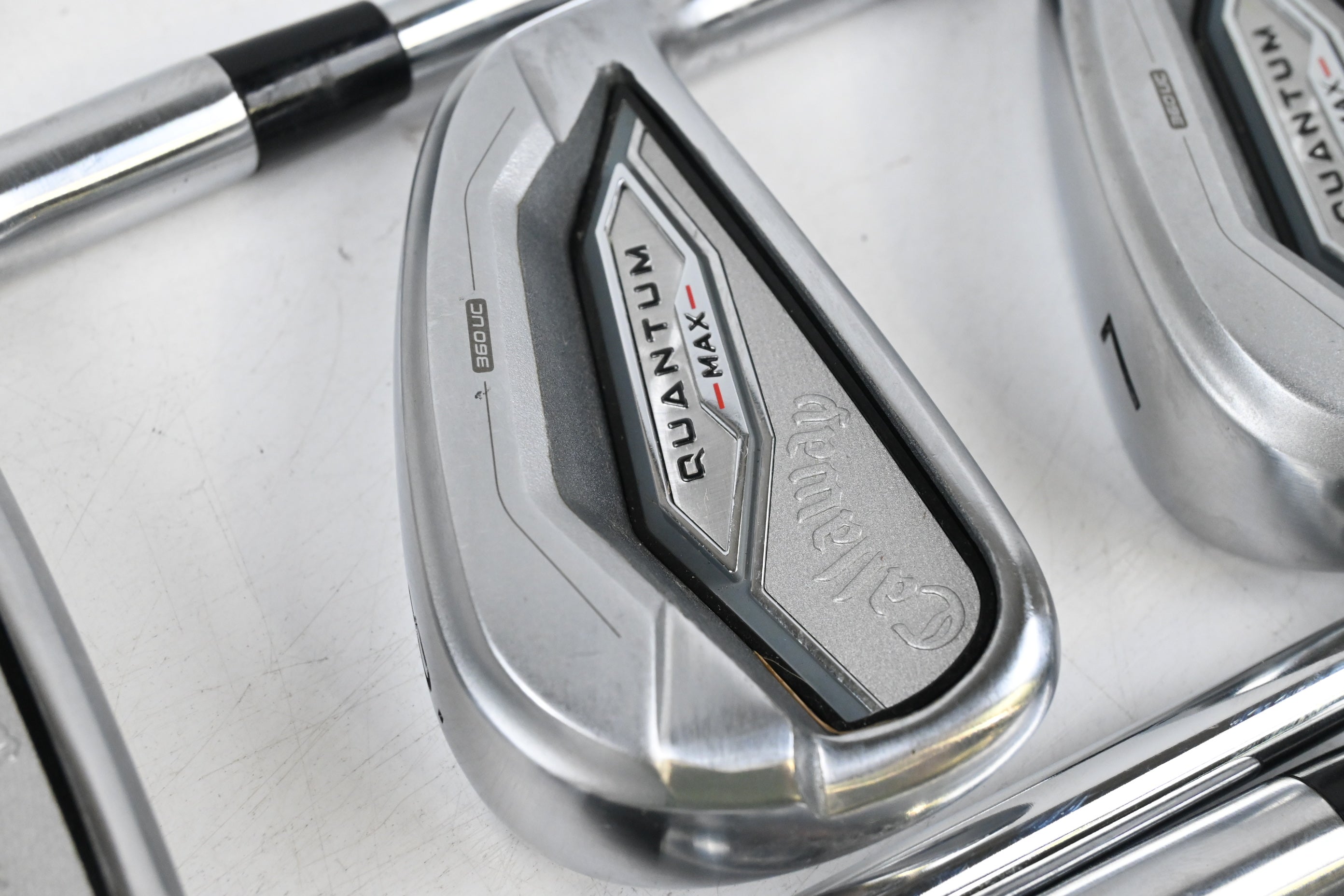 Callaway Quantum Max Irons / 5-PW / Regular Flex KBS MAX 90 Steel Shafts