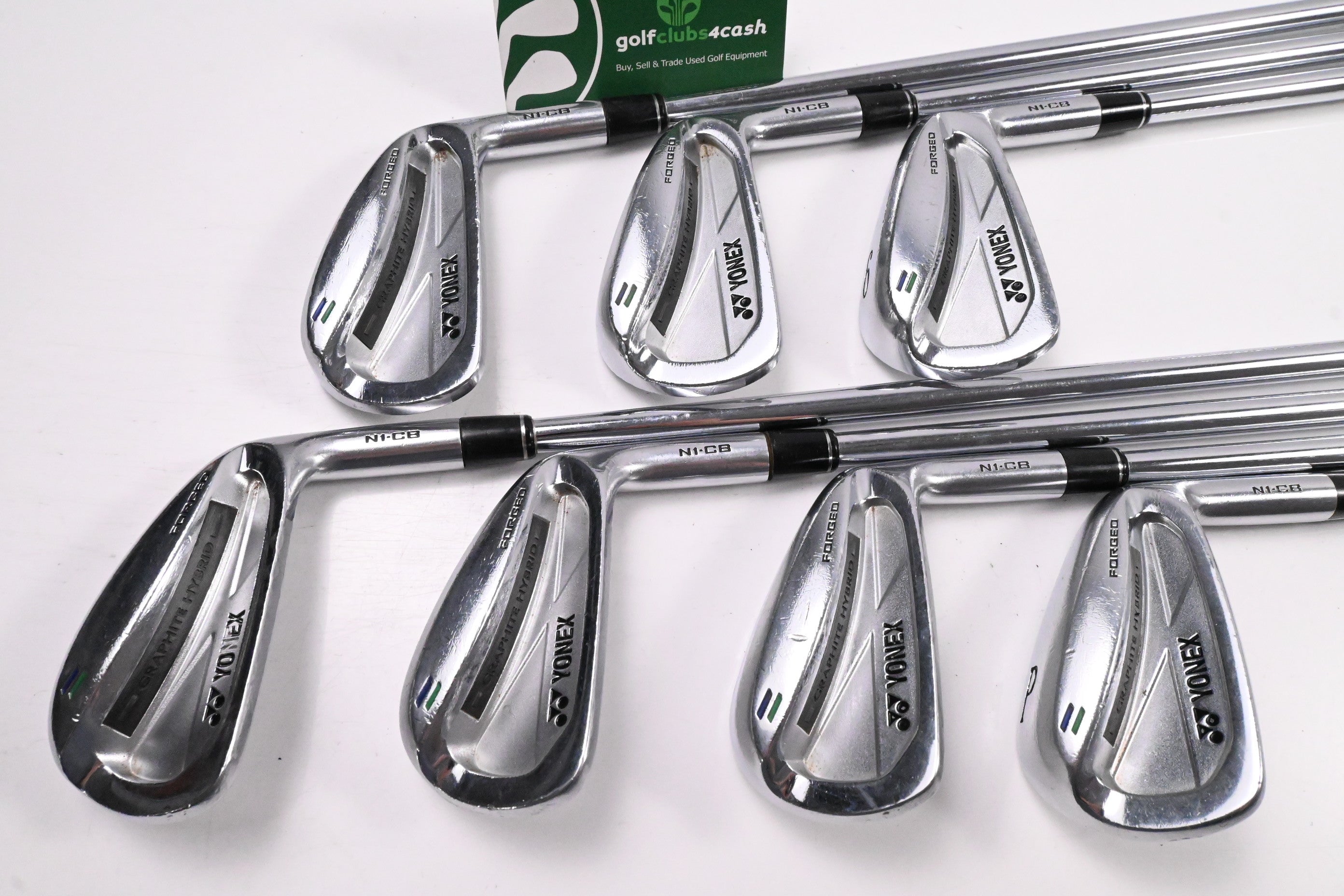 Yonex N1-CB Irons / 4-PW / Stiff Flex N.S.Pro Modus³ Tour 105 Shafts