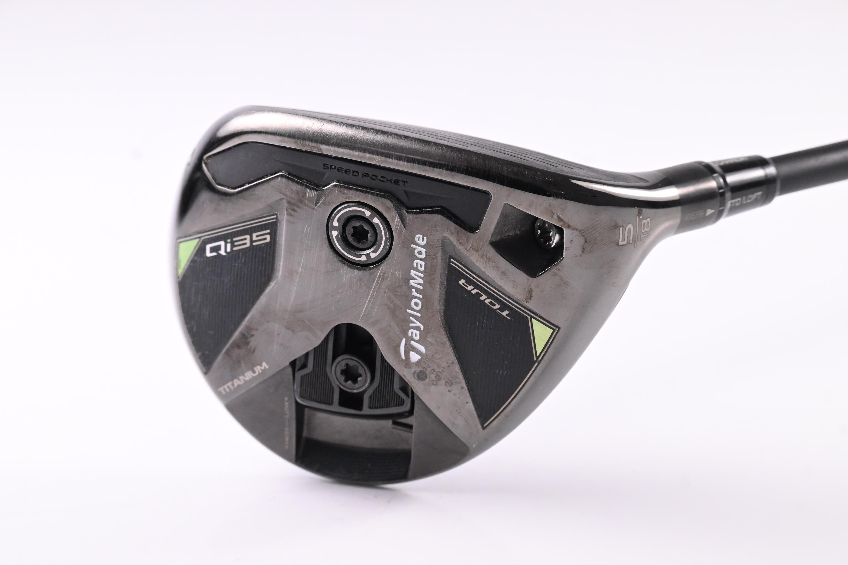 Taylormade Qi35 Tour #5 Wood / 18 Degree / Regular Flex Kai'Li Dark Waves Blue