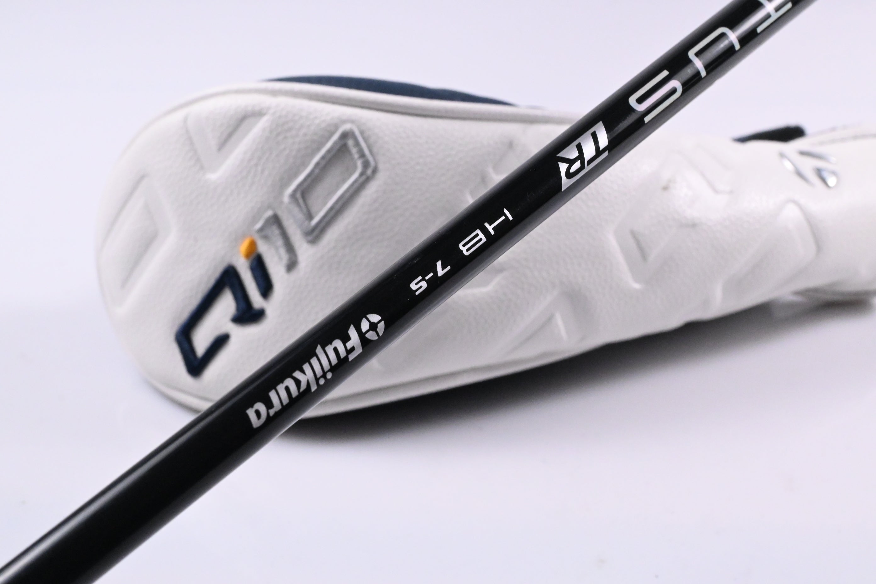 Left Hand Taylormade Qi10 #4 Hybrid / 22 Degree / Stiff Flex Ventus TR Blue 7