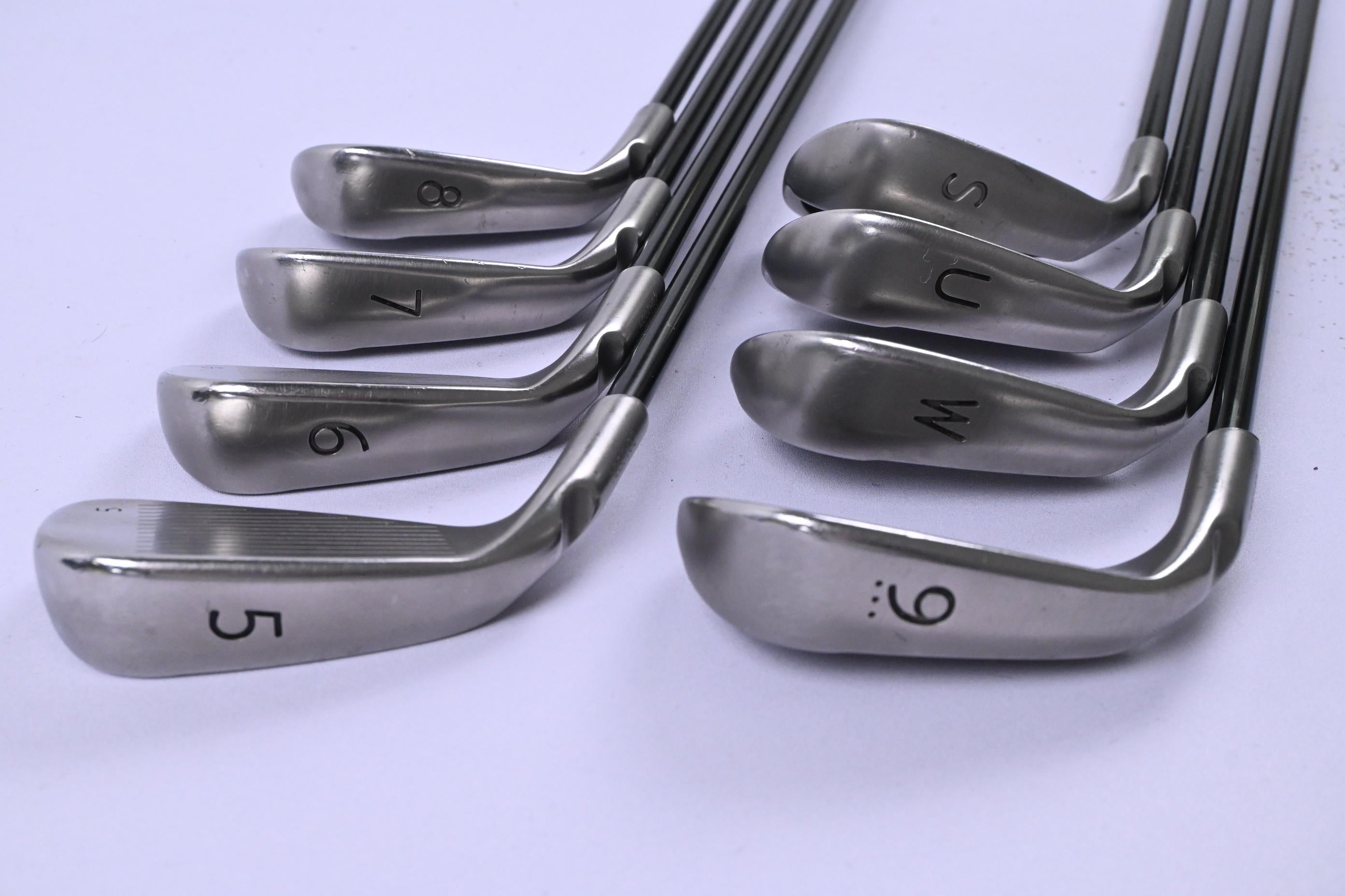 Ping G25 Irons / 5-PW+GW+SW / Black Dot / Senior Flex Ping TFC 189 Shafts