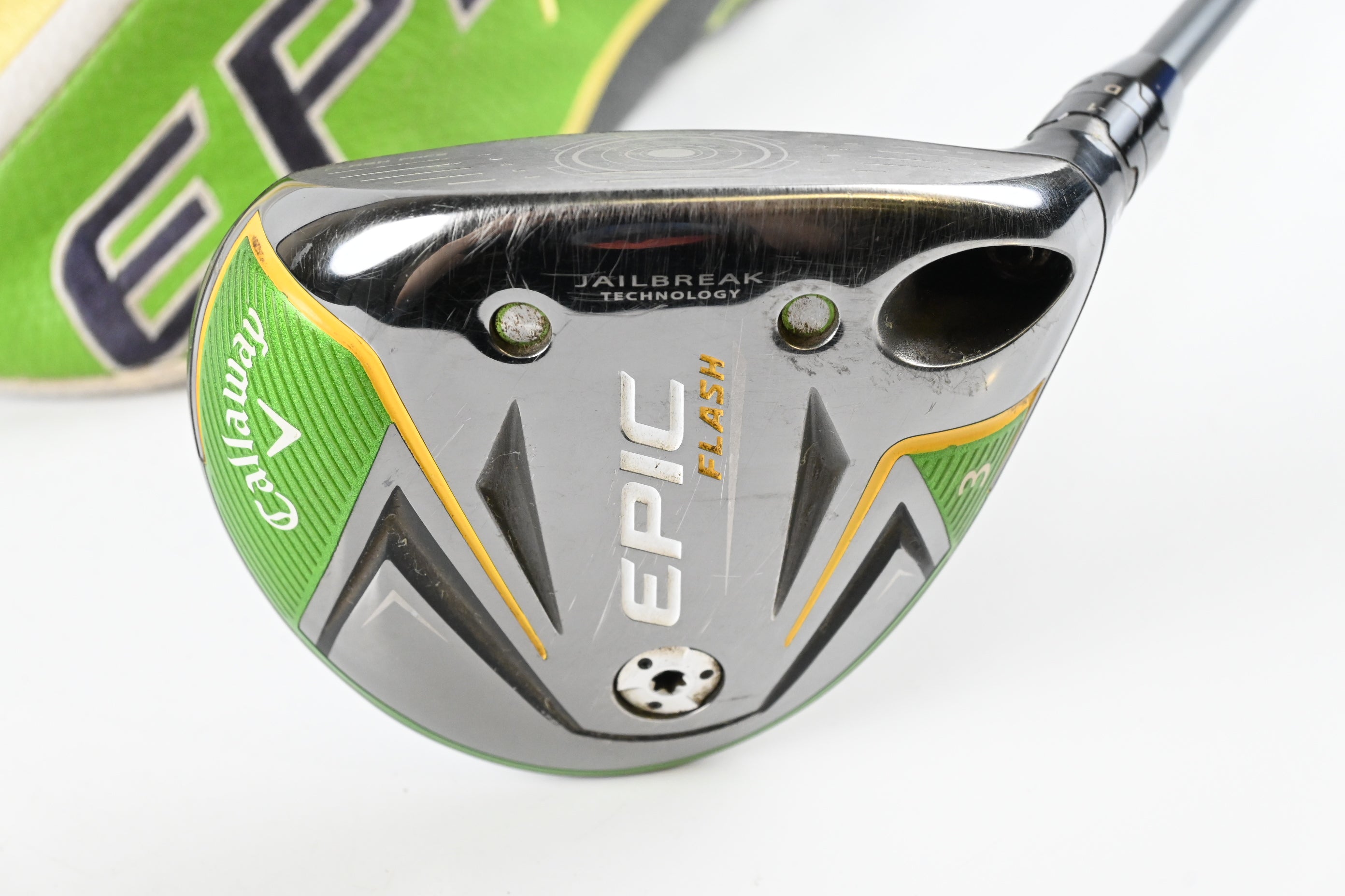 Callaway Epic Flash #3 Wood / 15 Degree / Stiff Flex HZRDUS Smoke 70 Shaft