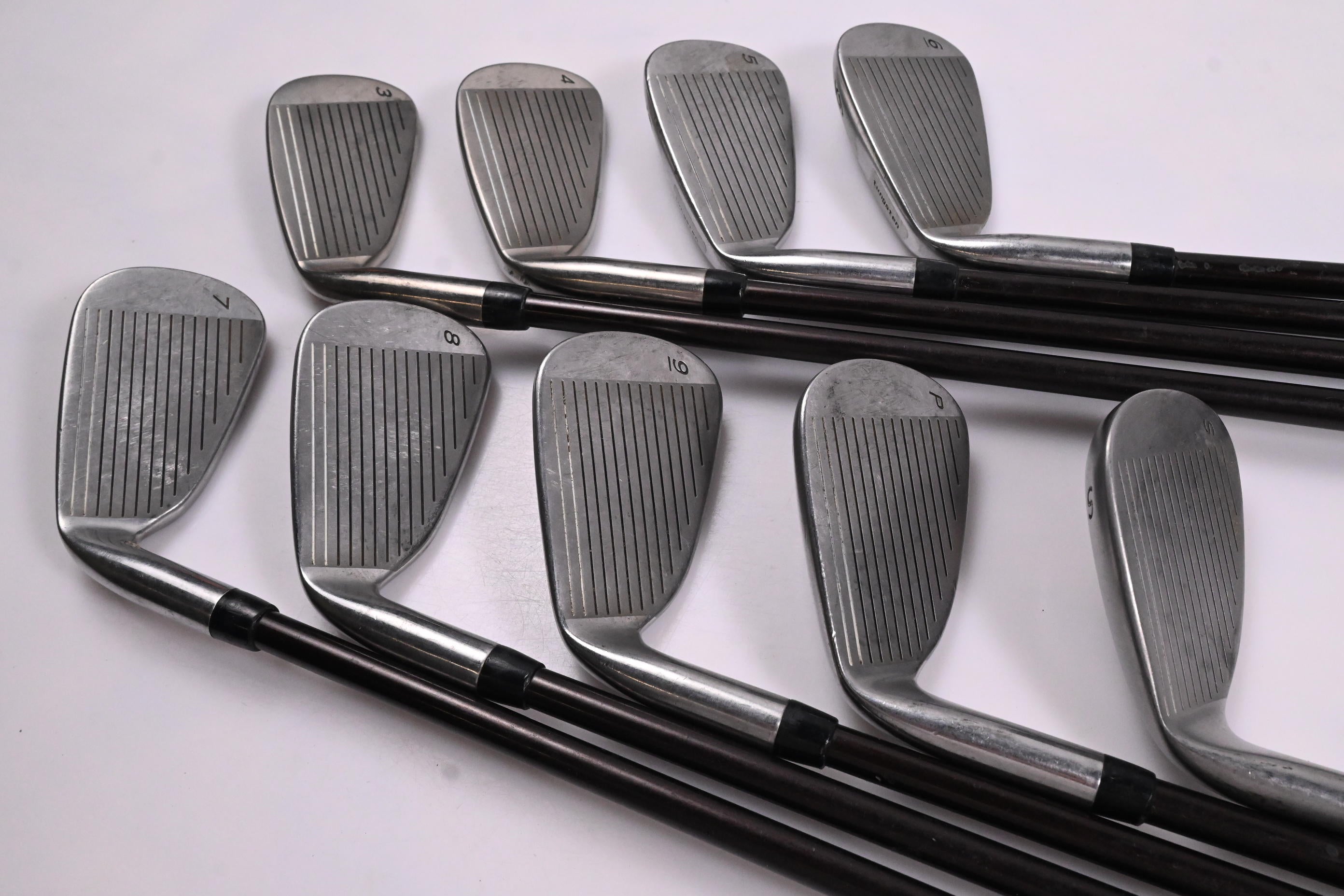 Taylormade Firesole Irons / 3-PW+SW / Regular Flex Taylormade Bubble 80 Shafts