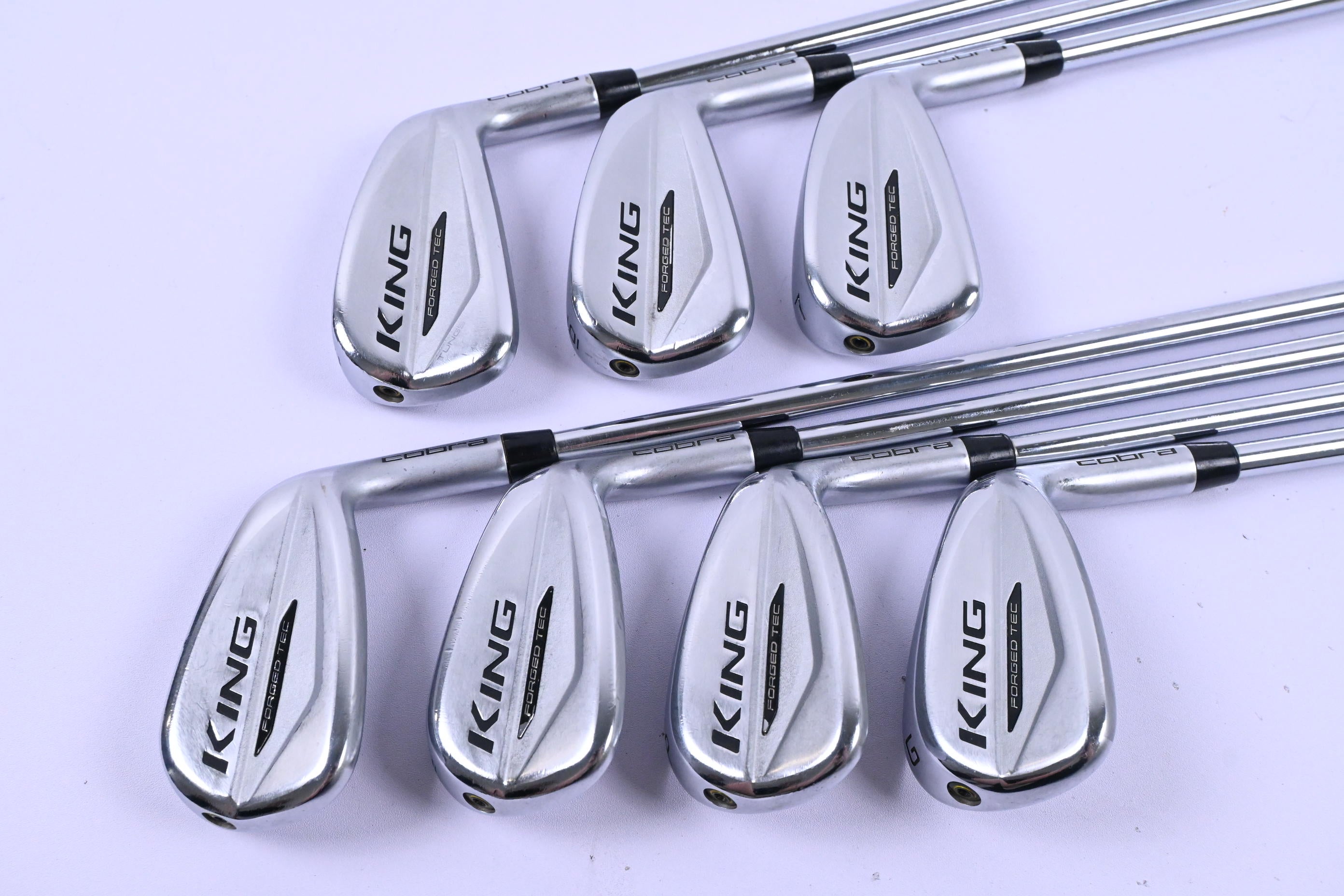 Cobra King Forged Tec 2020 Irons / 5-PW+GW / Regular Flex Steel Shafts
