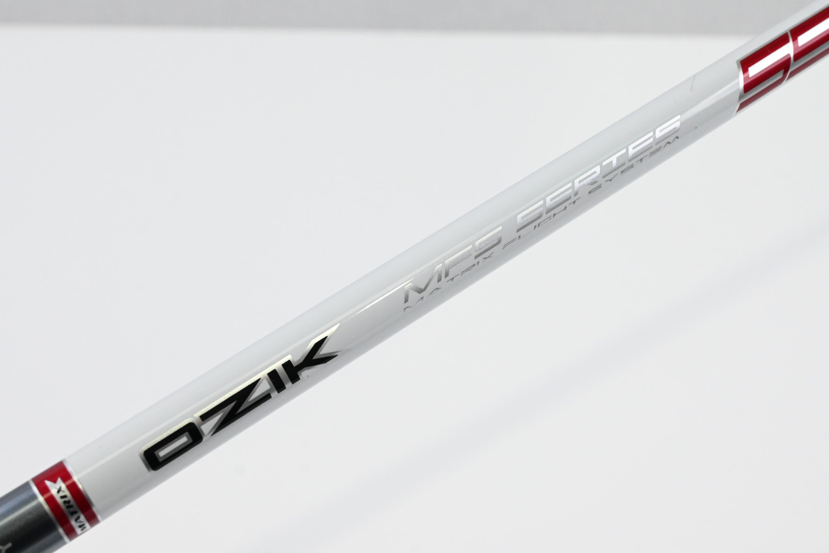Matrix OZIK MFS X4 White Tie 55 Driver Shaft / Regular Flex / TaylorMade Gen 2