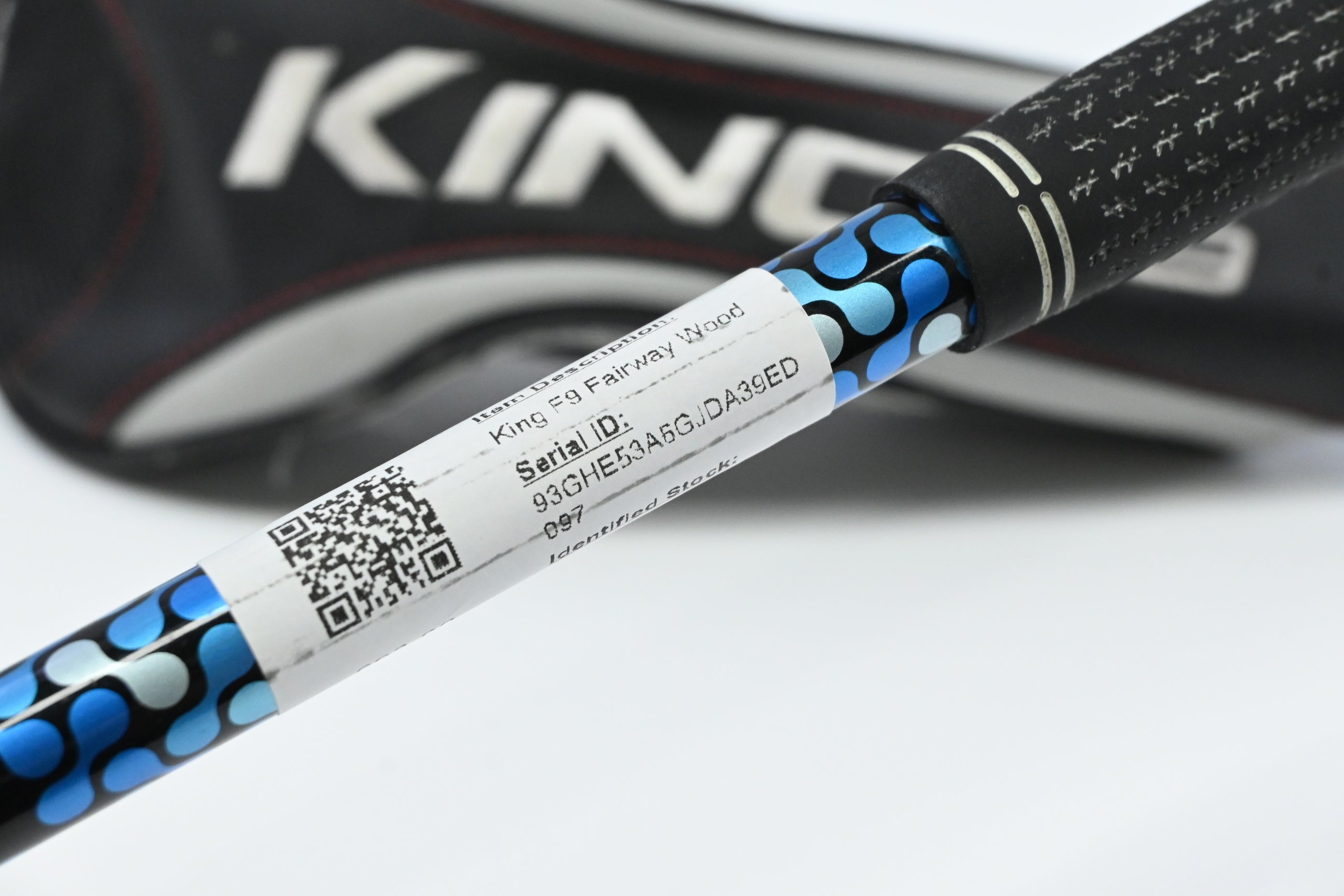 Cobra King F9 #3-4 Wood / 14.5 Degree / Stiff Flex Fujikura Atmos Blue 7 Shaft