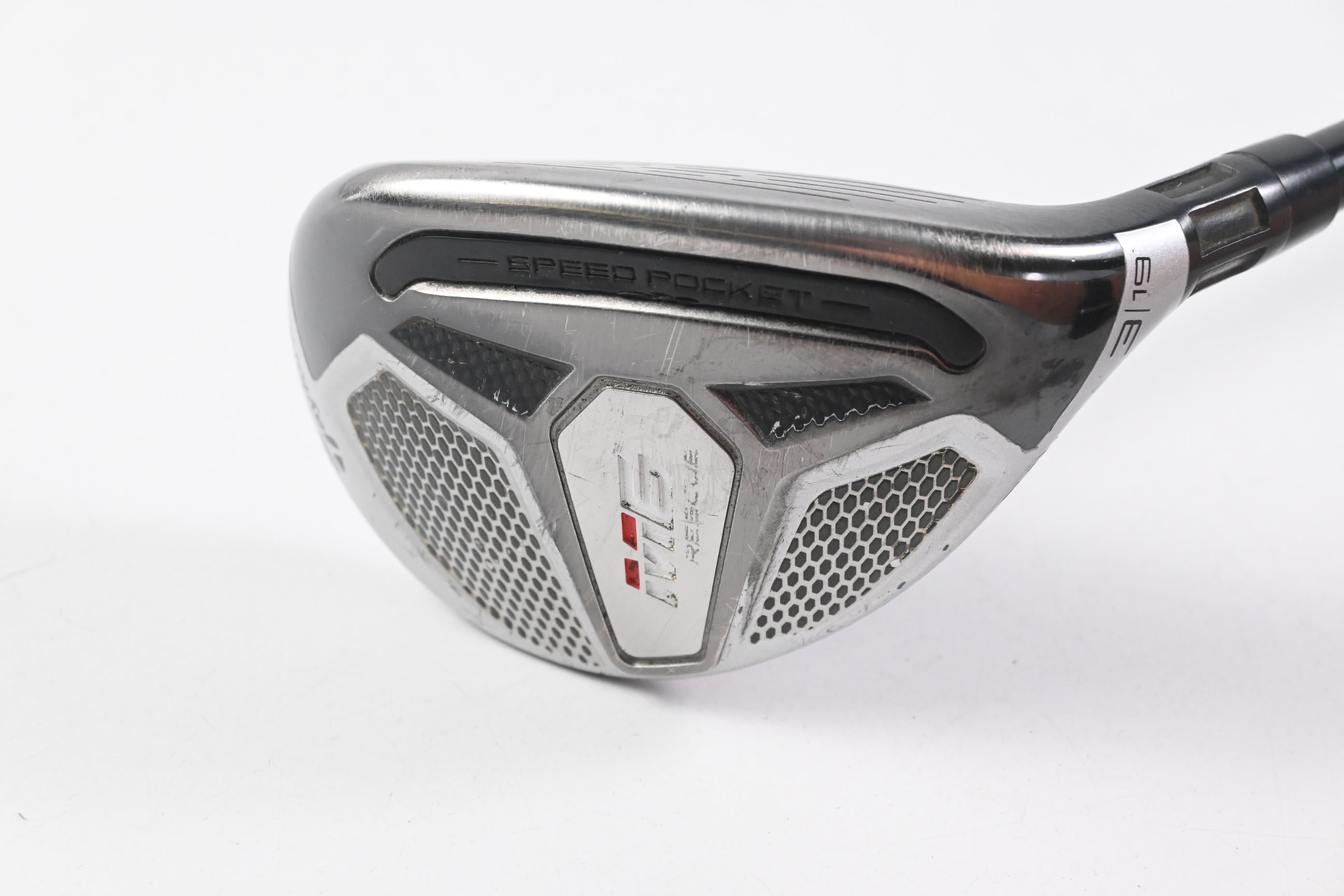 Taylormade M6 #3 Hybrid / 19 Degree / Stiff Flex Fujikura Atmos Red 7 Shaft
