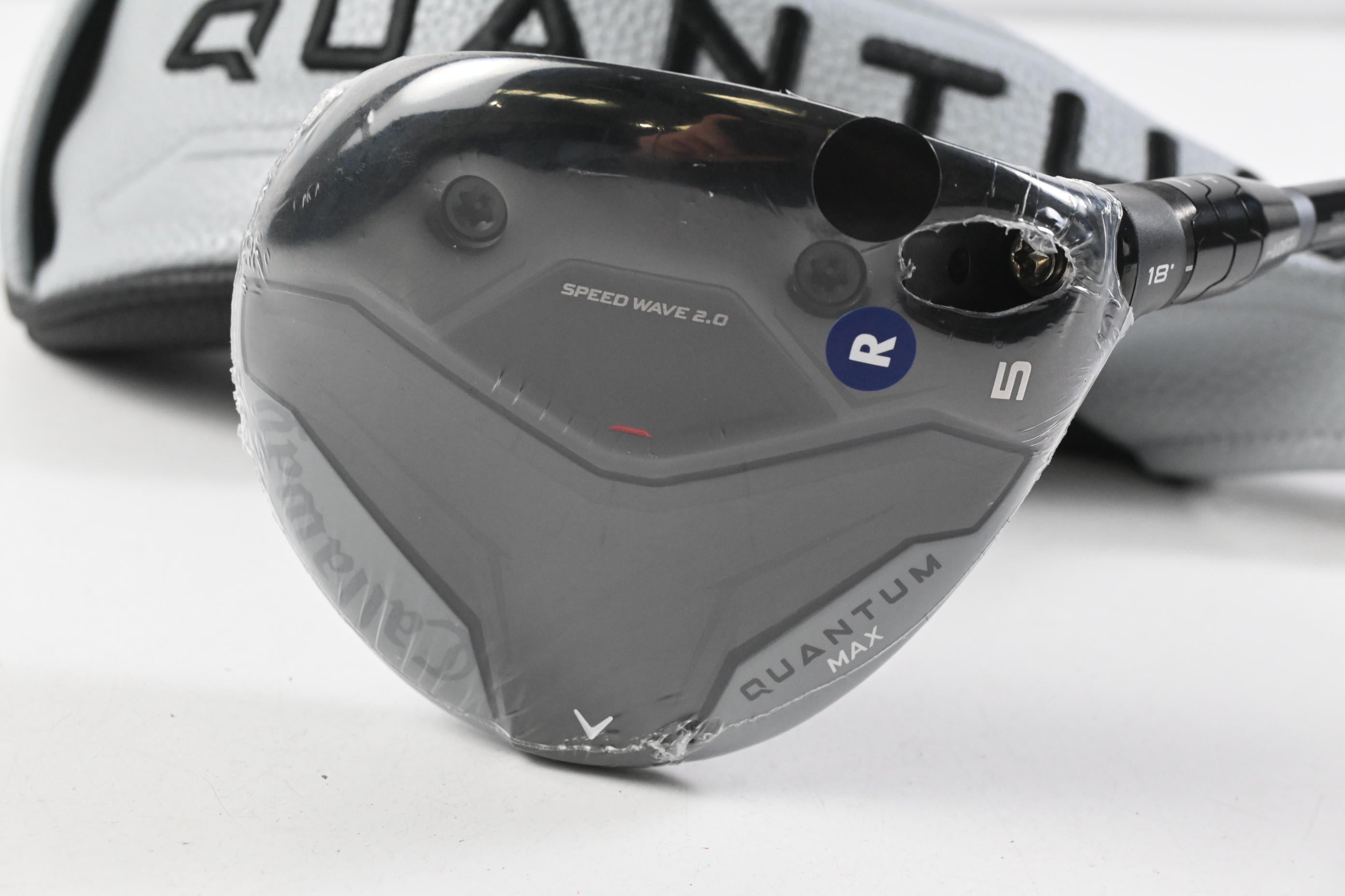 Callaway Quantum Max #5 Wood / 18 Degree / Regular Flex Denali Frost Silver 60