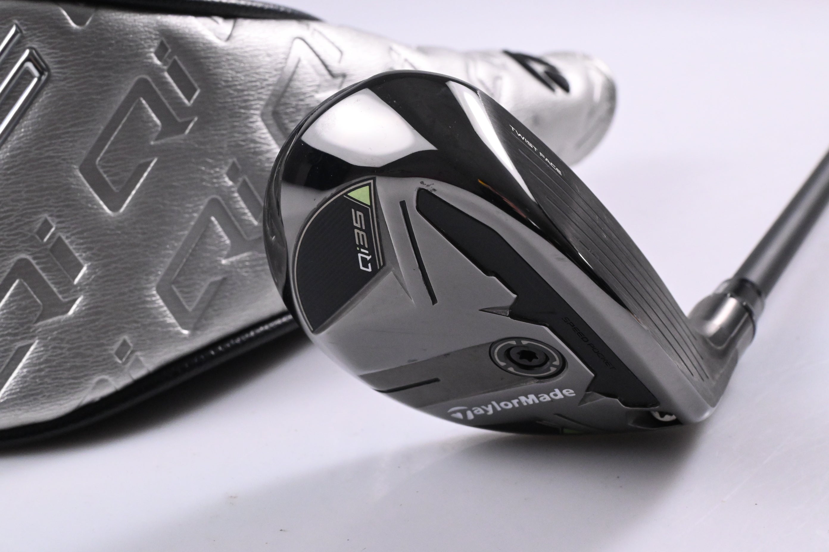 Taylormade Qi35 #2 Hybrid / 17 Degree / Stiff Flex Kai'li Dark Waves Blue 85