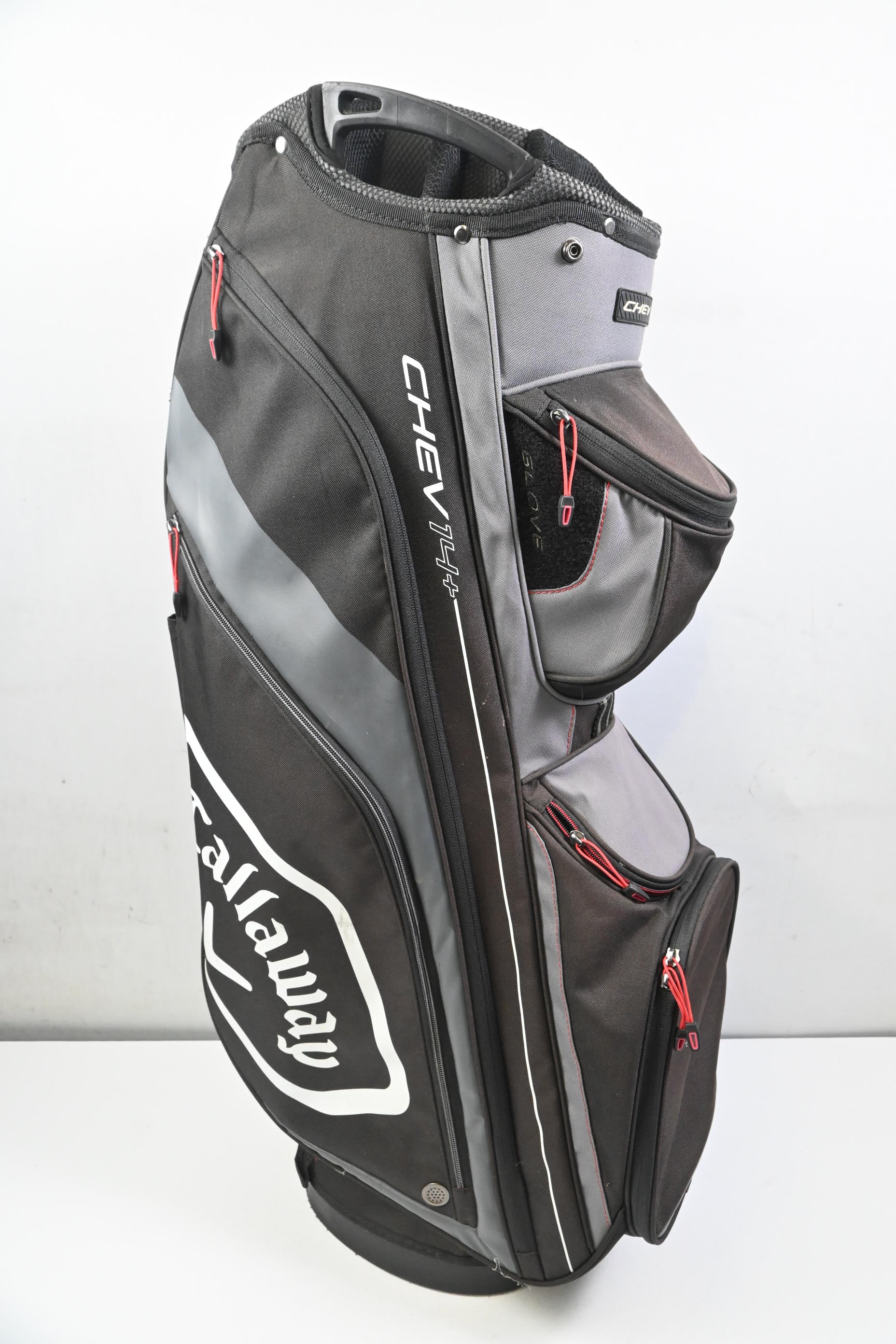 Callaway Chev 14+ Cart Bag / 14-Way Divider / Black, Grey