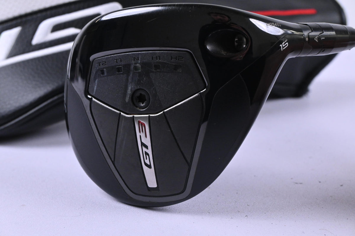 Titleist GT3 #3 Wood / 15 Degree / Stiff Flex Diamana M+ Ltd 60 Shaft