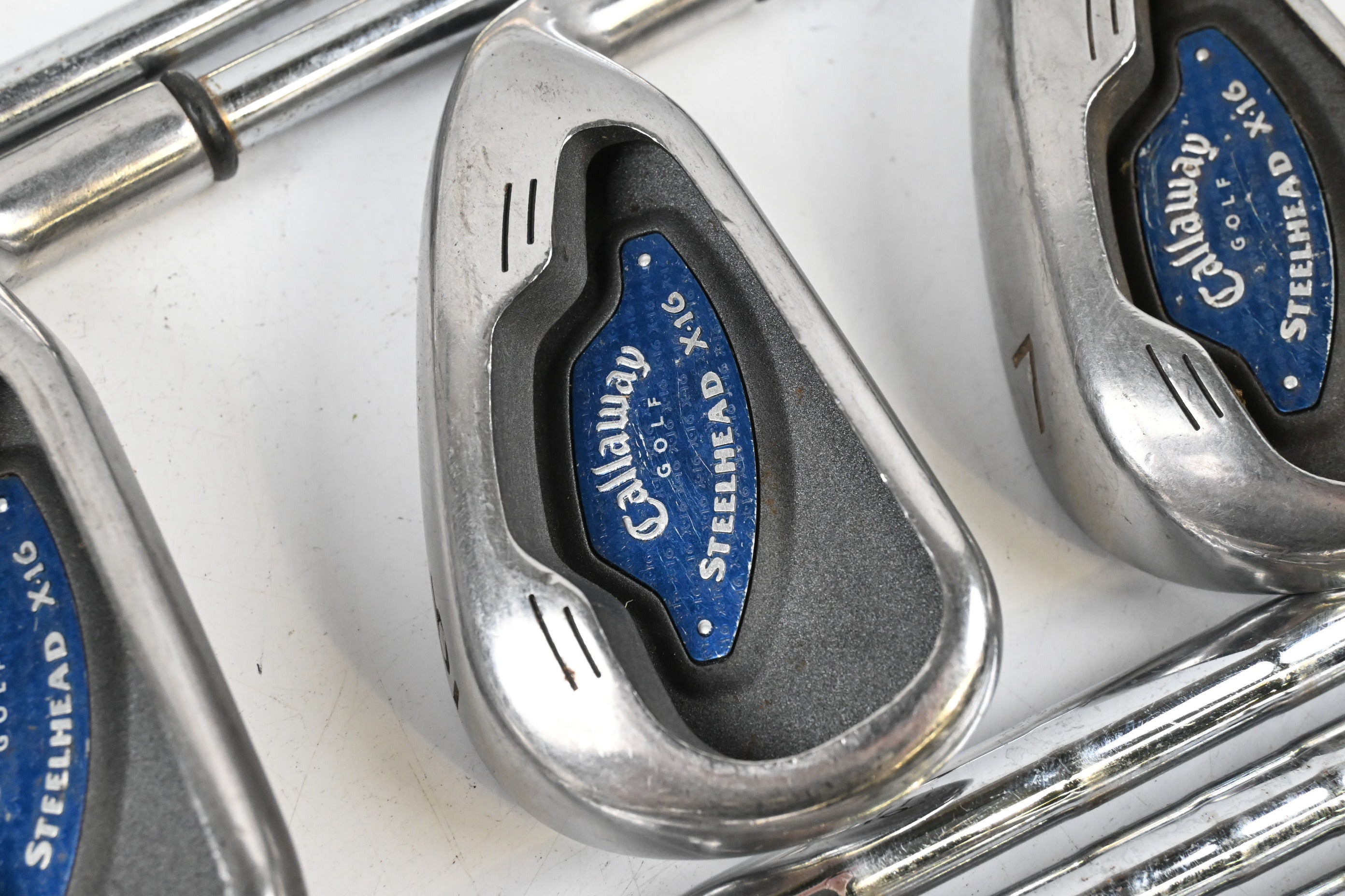 Callaway X-16 Irons / 4-PW+SW / Uniflex Steelhead X-16 Shafts