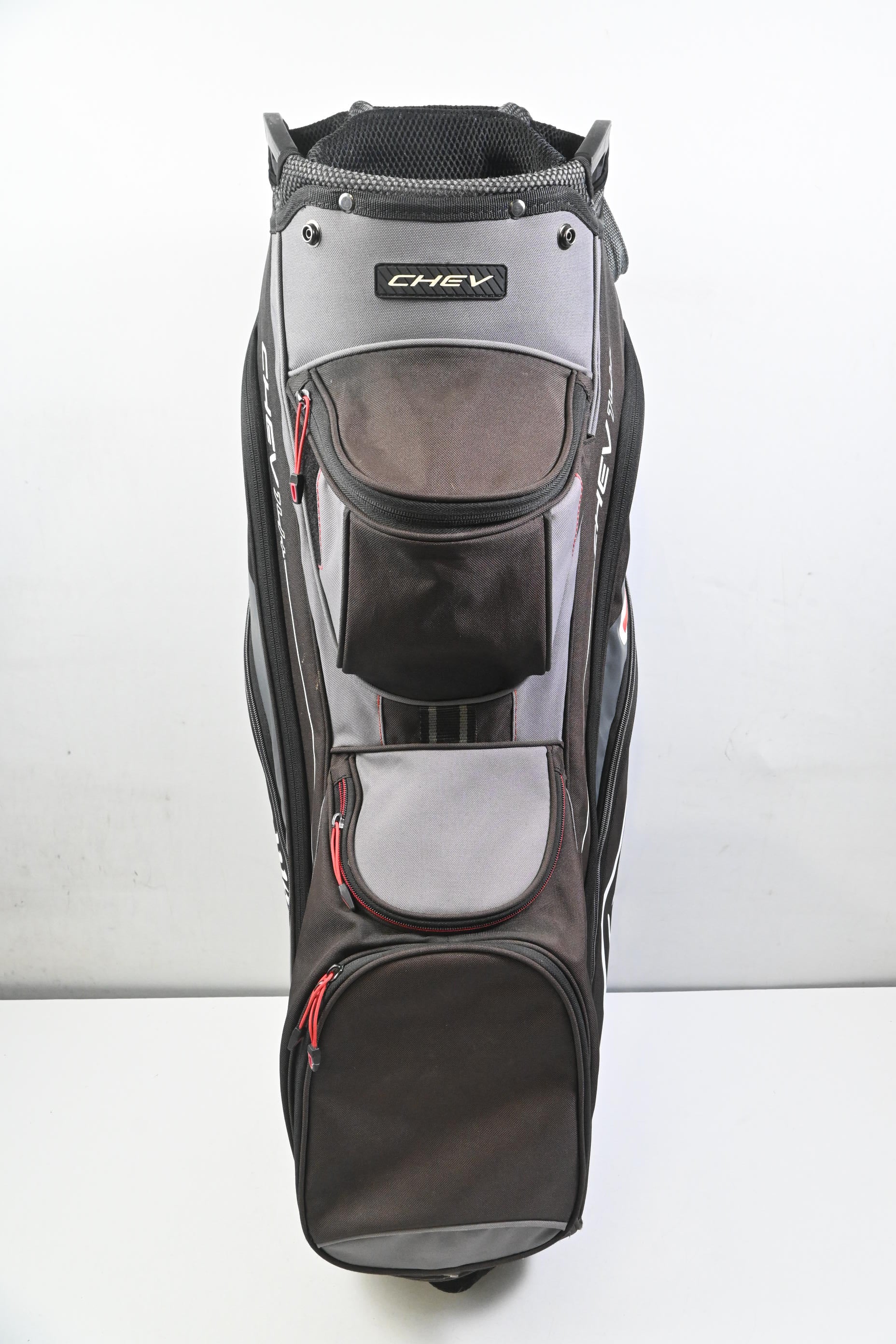 Callaway Chev 14+ Cart Bag / 14-Way Divider / Black, Grey