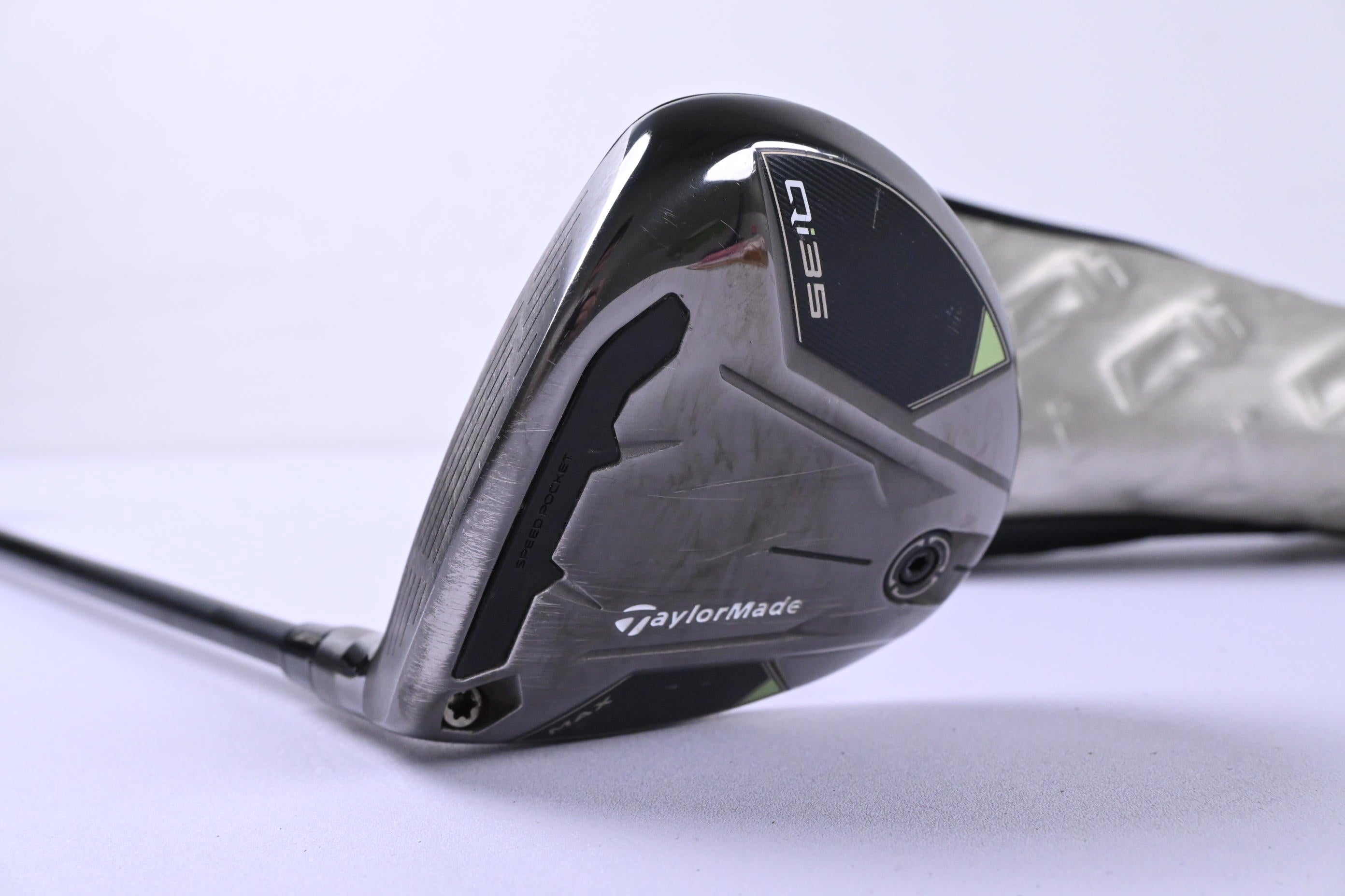 Left Hand Taylormade Qi35 Max #5 Wood / 18.5 Degree / Regular Flex Ventus Blue 5