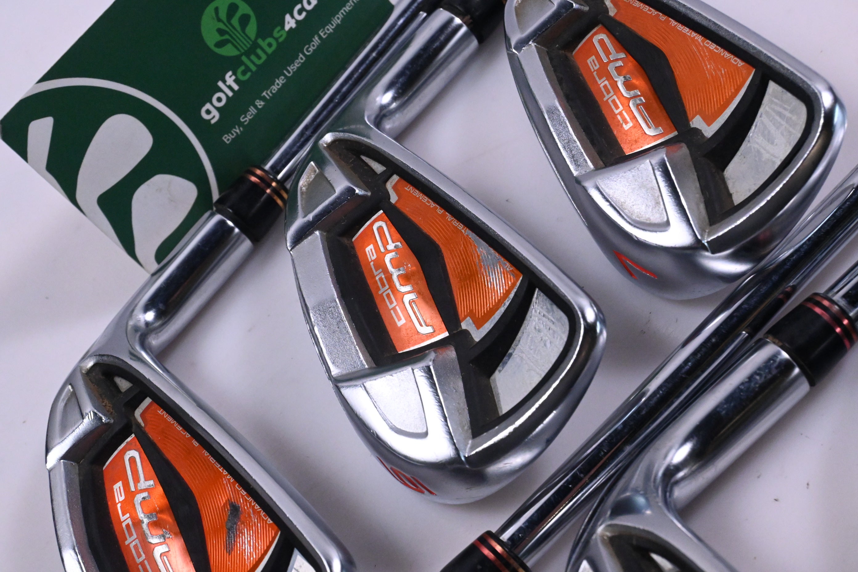 Cobra AMP Irons / 5-PW / Stiff Flex Dynalite 90 Shafts